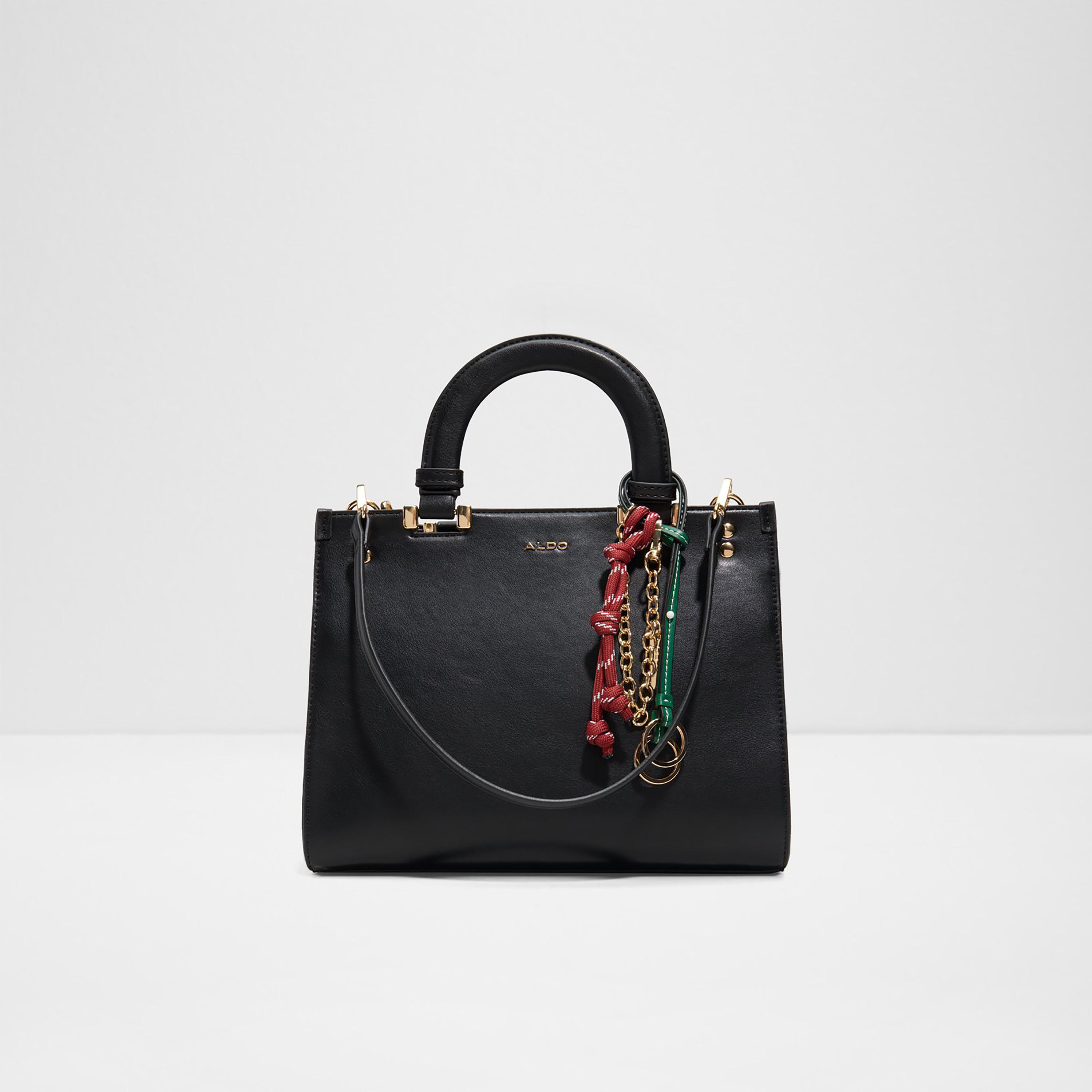 Aldo Almarisa Plain Double Handle Satchel Bag with Zip Closure & Adjustable Strap-women-bagsandwallets-handbags-image-1