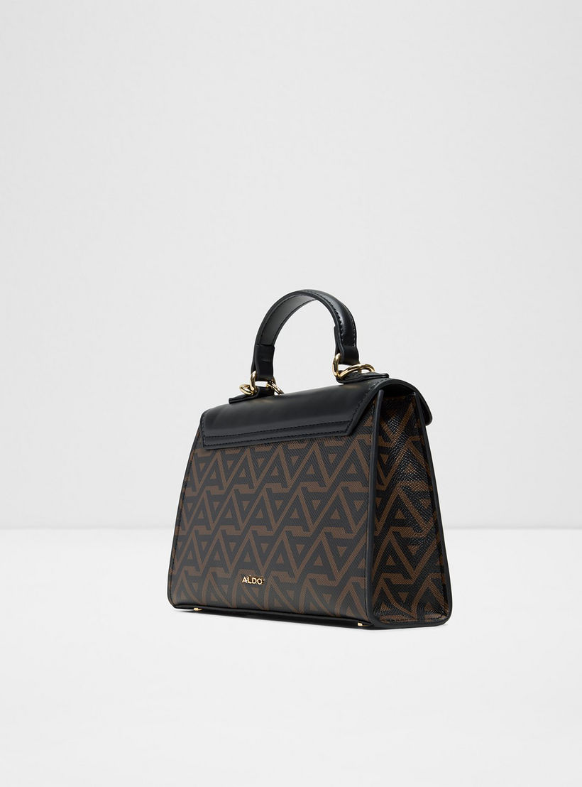 حقيبة ألدو ألولا مونوجرام صغيرة بمقبض علوي وإغلاق بغطاء وحزام قابل للتعديل-women-bagsandwallets-handbags-image-2