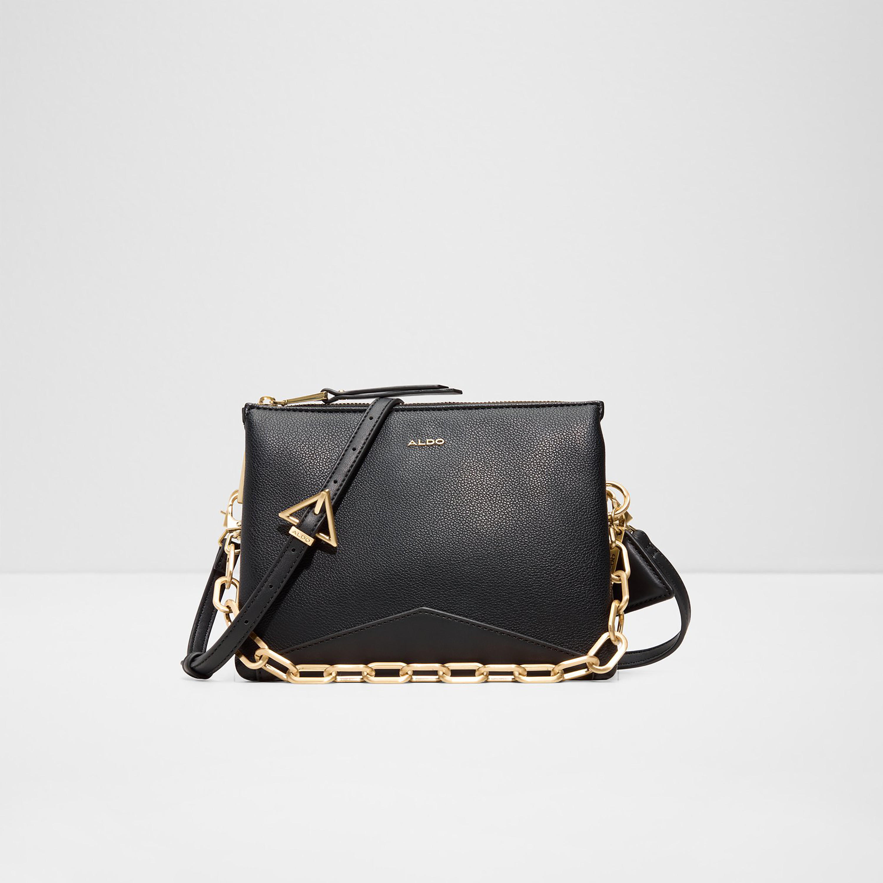 حقيبة كتف سادة من ألدو ليلسوفت مزودة بسحاب إغلاق وحزام قابل للتعديل-women-bagsandwallets-handbags-image-1