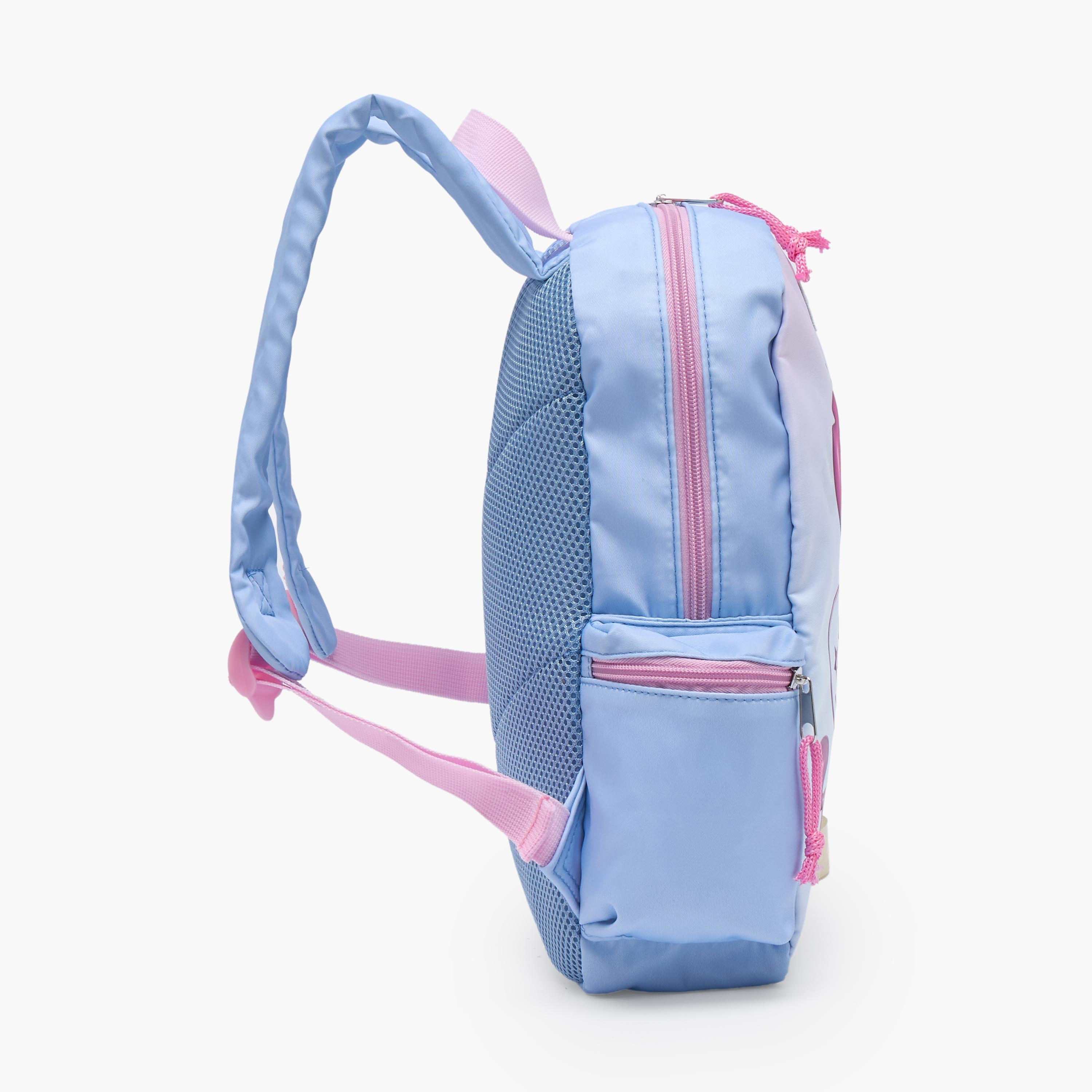 Disney Stitch Print Backpack for Girls 13 Years+ with Adjustable Shoulder Straps - 17 inches-school-bagsandbackpacks-trolleybags-image-7
