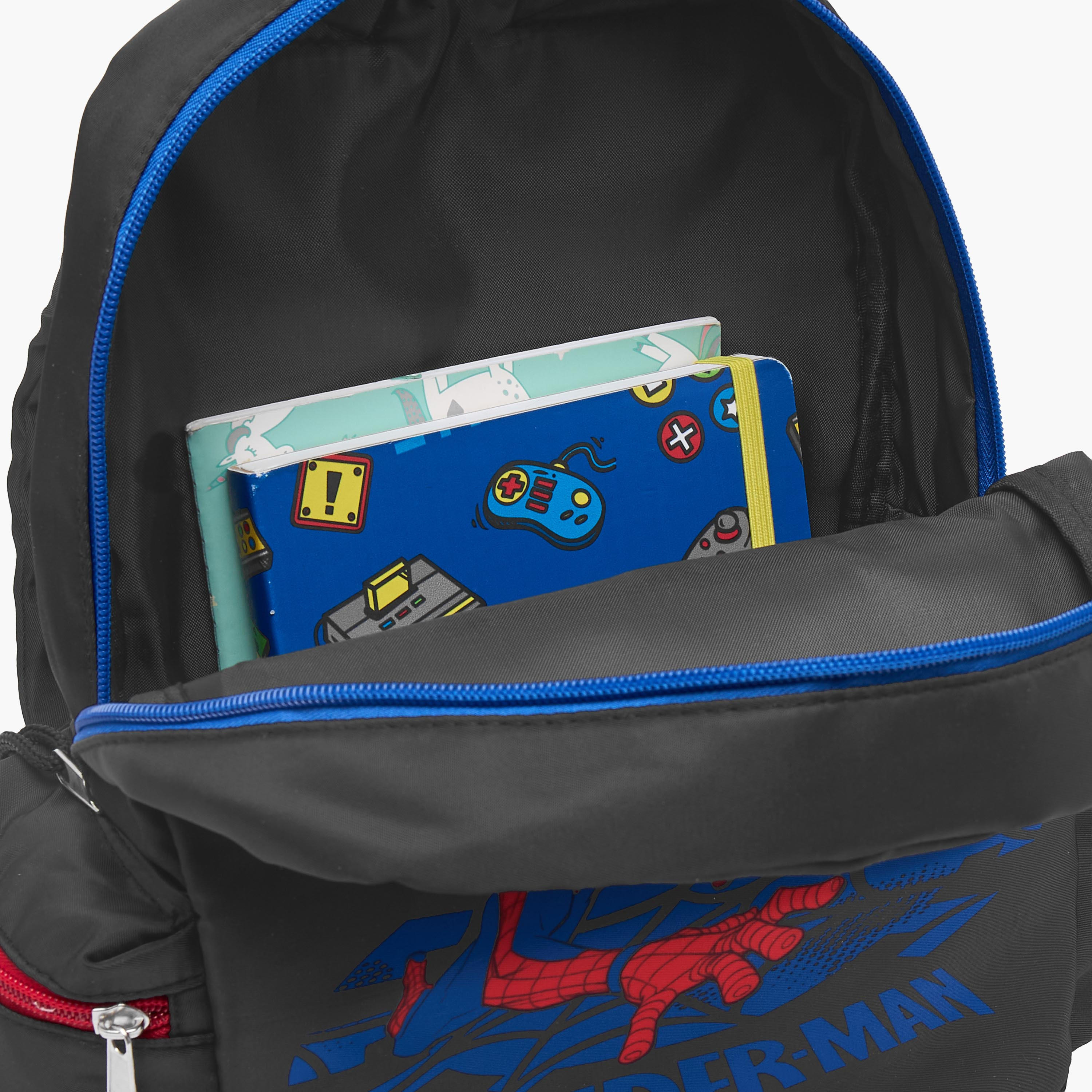 Marvel Spider-Man Print School Backpack for Boys 8-13 Years with Adjustable Straps - 24 inches-boys-accessories-bagsandbackpacks-image-5