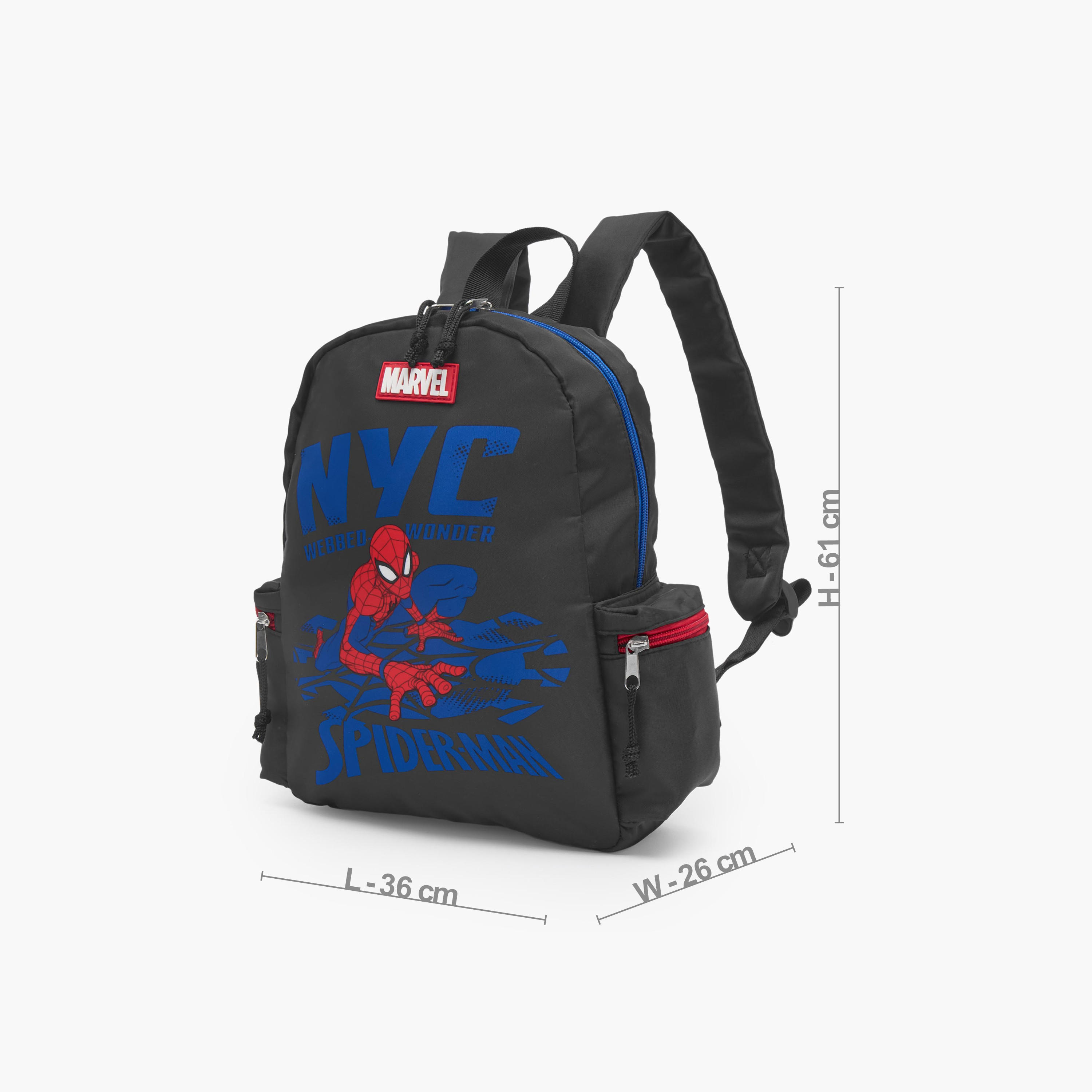 Marvel Spider-Man Print School Backpack for Boys 8-13 Years with Adjustable Straps - 24 inches-boys-accessories-bagsandbackpacks-image-6