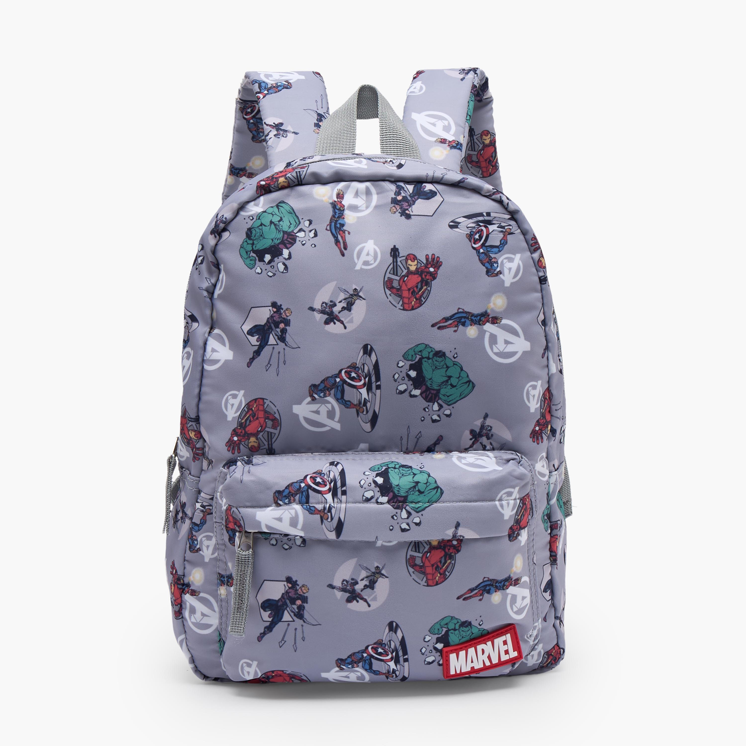 Marvel Avengers Print School Backpack for Boys 13 Years+ with Adjustable Shoulder Straps - 24 inches-boys-accessories-bagsandbackpacks-image-1