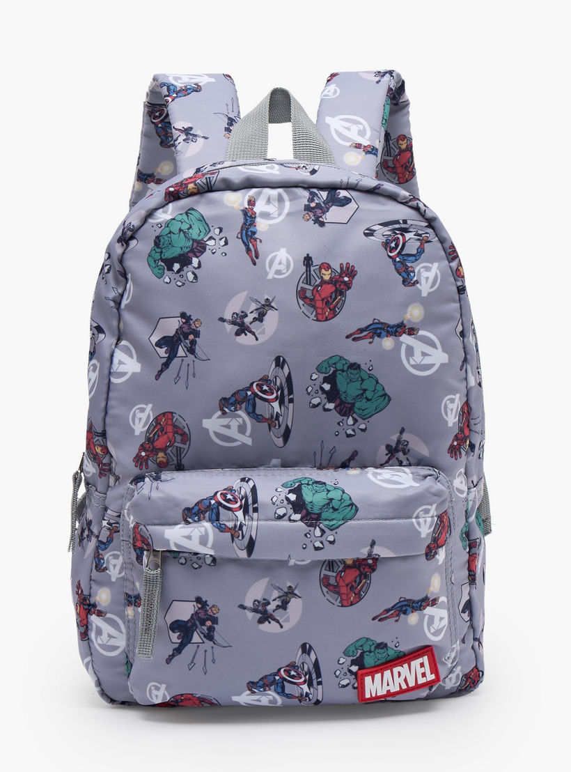 Marvel Avengers Print School Backpack for Boys 13 Years+ with Adjustable Shoulder Straps - 24 inches-boys-accessories-bagsandbackpacks-image-1