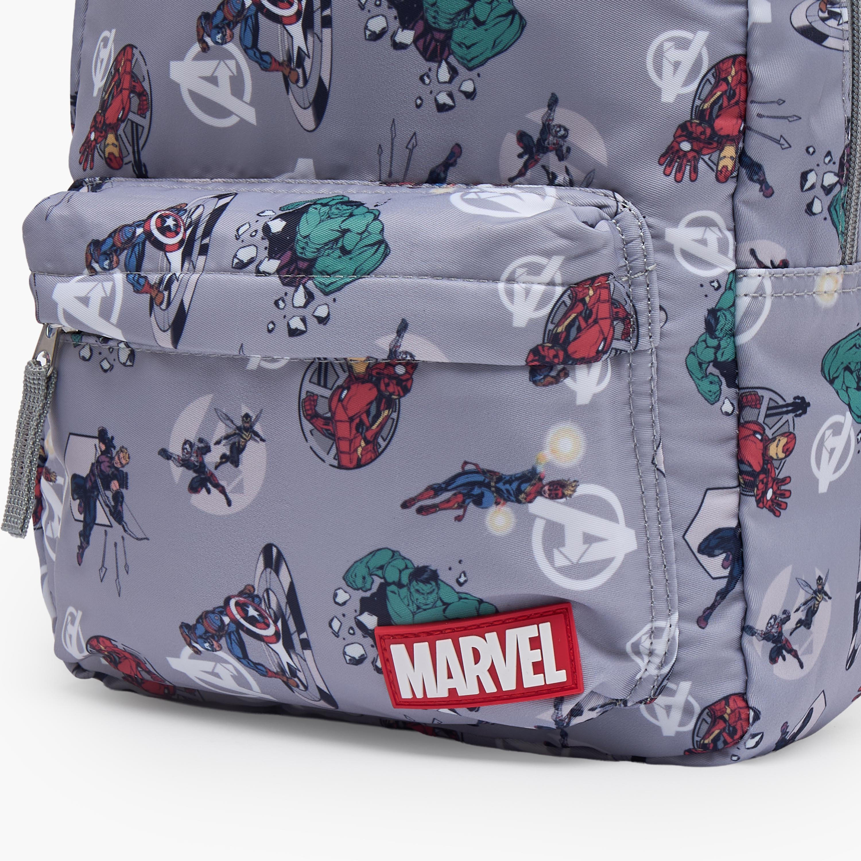 Marvel Avengers Print School Backpack for Boys 13 Years+ with Adjustable Shoulder Straps - 24 inches-boys-accessories-bagsandbackpacks-image-3