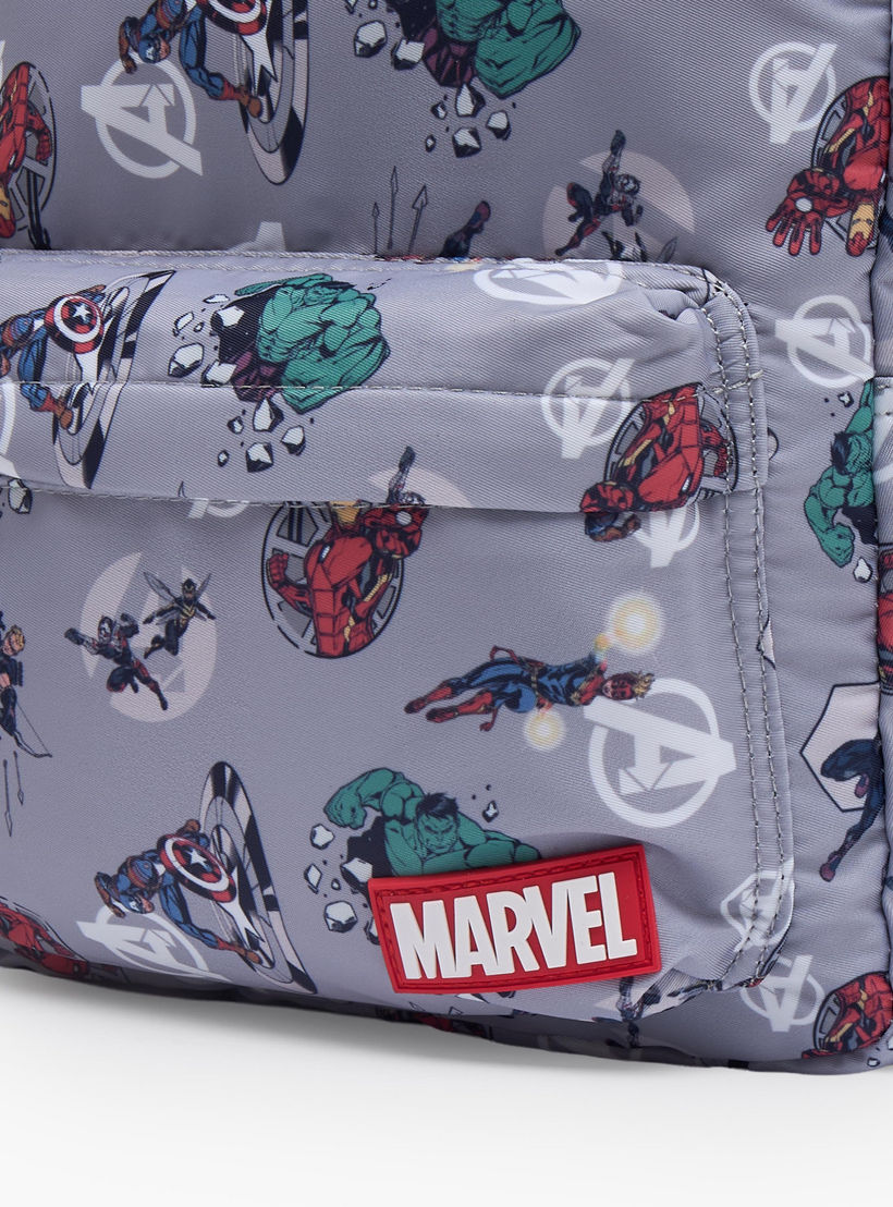 Marvel Avengers Print School Backpack for Boys 13 Years+ with Adjustable Shoulder Straps - 24 inches-boys-accessories-bagsandbackpacks-image-3