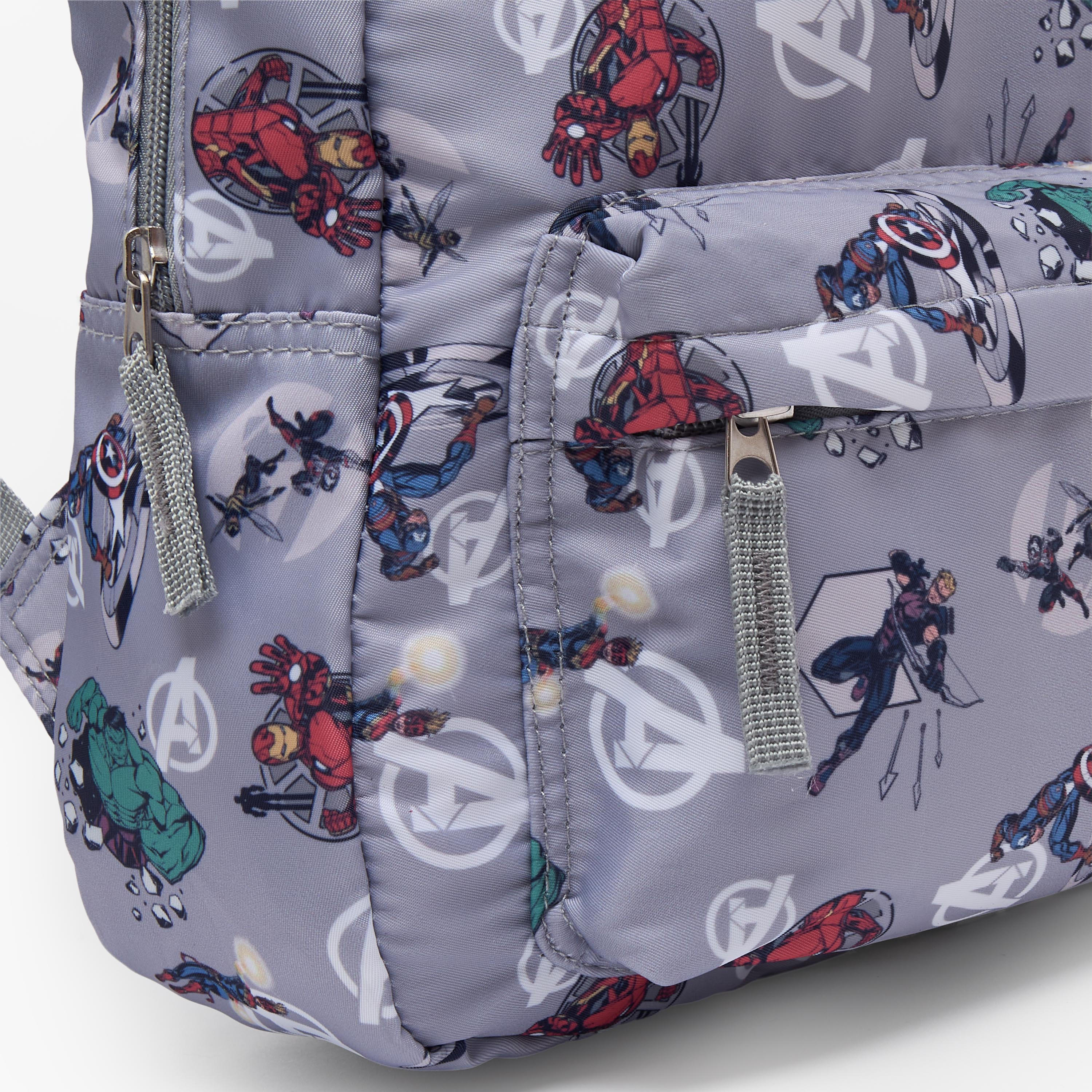 Marvel Avengers Print School Backpack for Boys 13 Years+ with Adjustable Shoulder Straps - 24 inches-boys-accessories-bagsandbackpacks-image-4