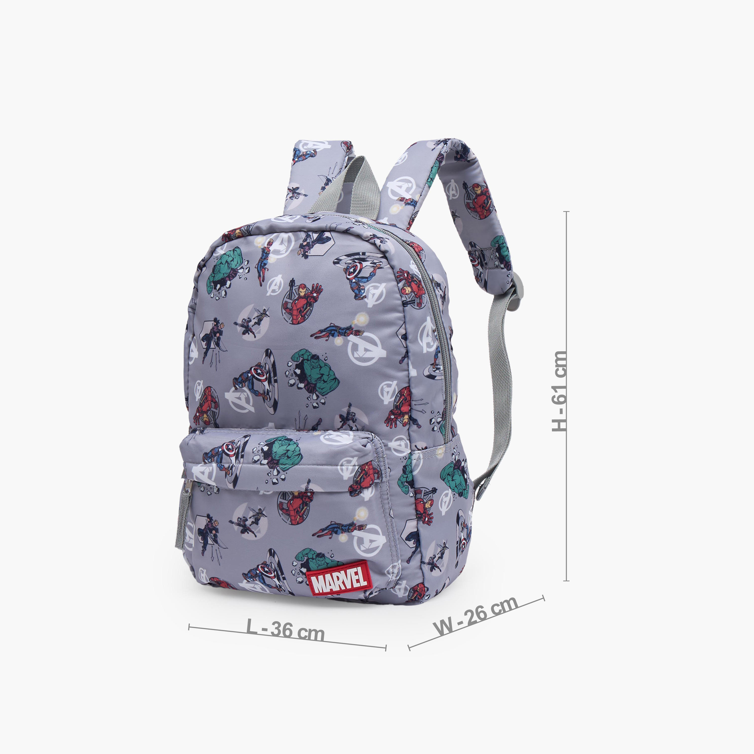 Marvel Avengers Print School Backpack for Boys 13 Years+ with Adjustable Shoulder Straps - 24 inches-boys-accessories-bagsandbackpacks-image-6