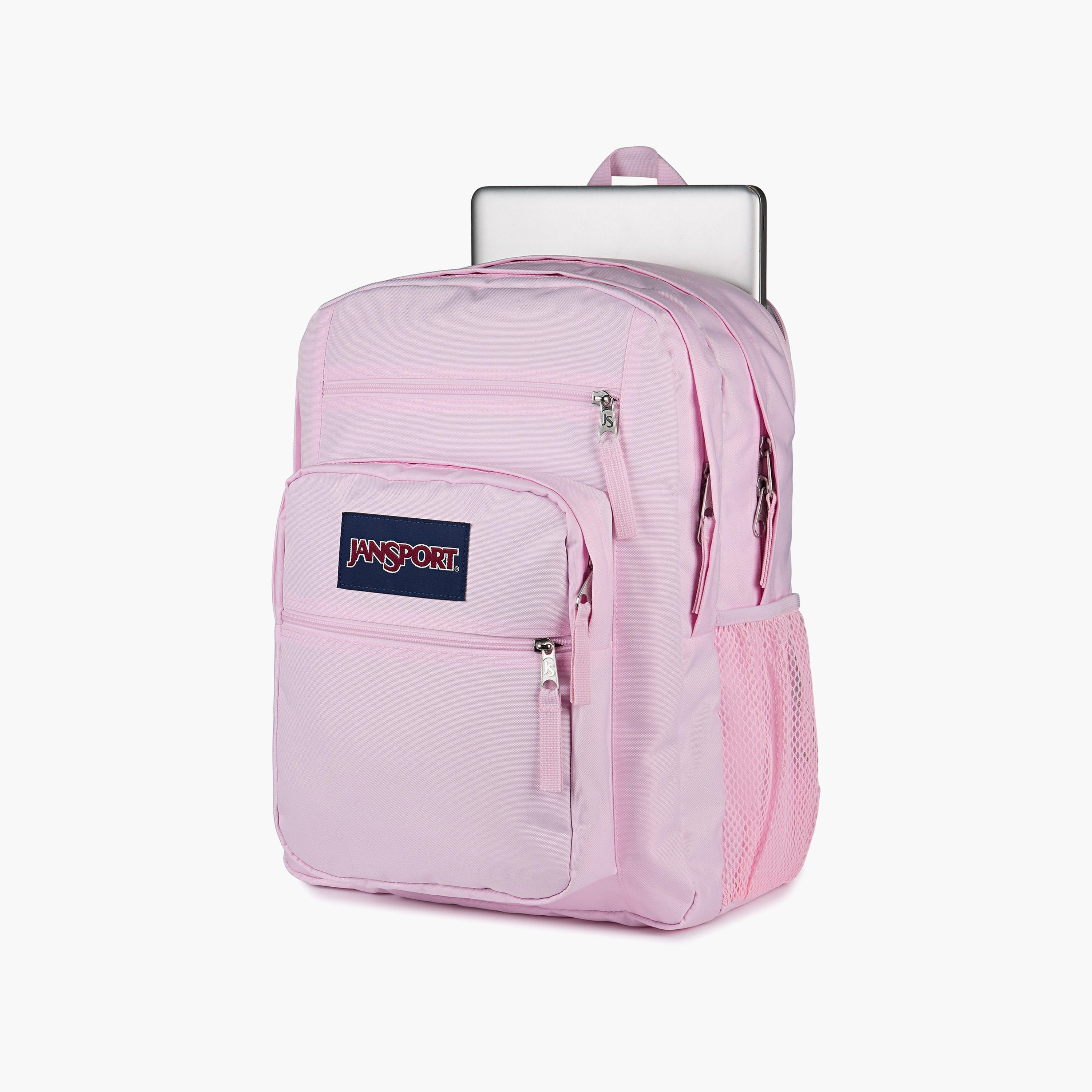 Backpack-Big Student-2 Cmprt-34 Ltr- (214|Woven Polyester) Pink Ice \ 19X32.5X43.5-school-bagsandbackpacks-backpacks-image-3