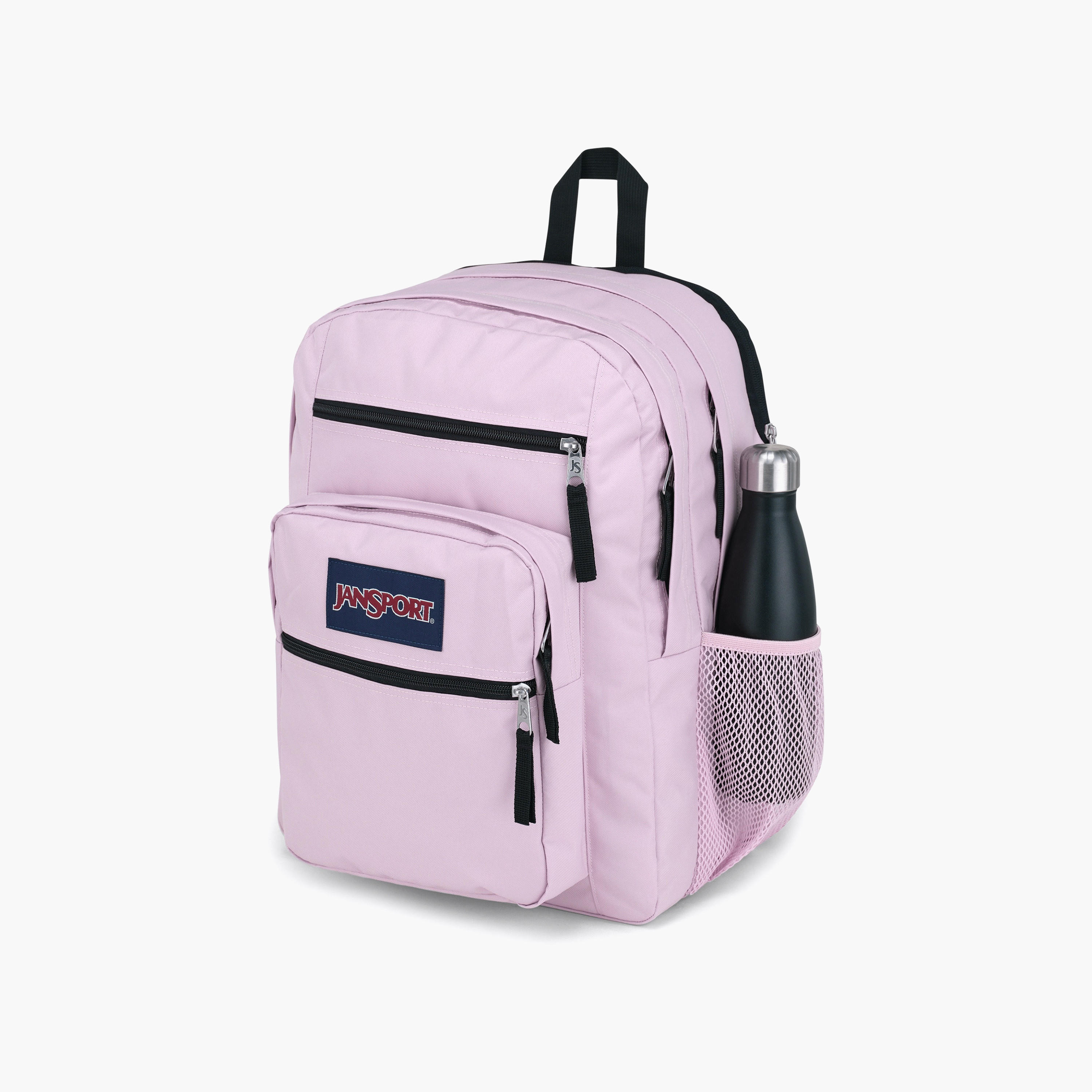 Backpack-Big Student-2 Cmprt-34 Ltr- (214|Woven Polyester) Pink Ice \ 19X32.5X43.5-school-bagsandbackpacks-backpacks-image-5