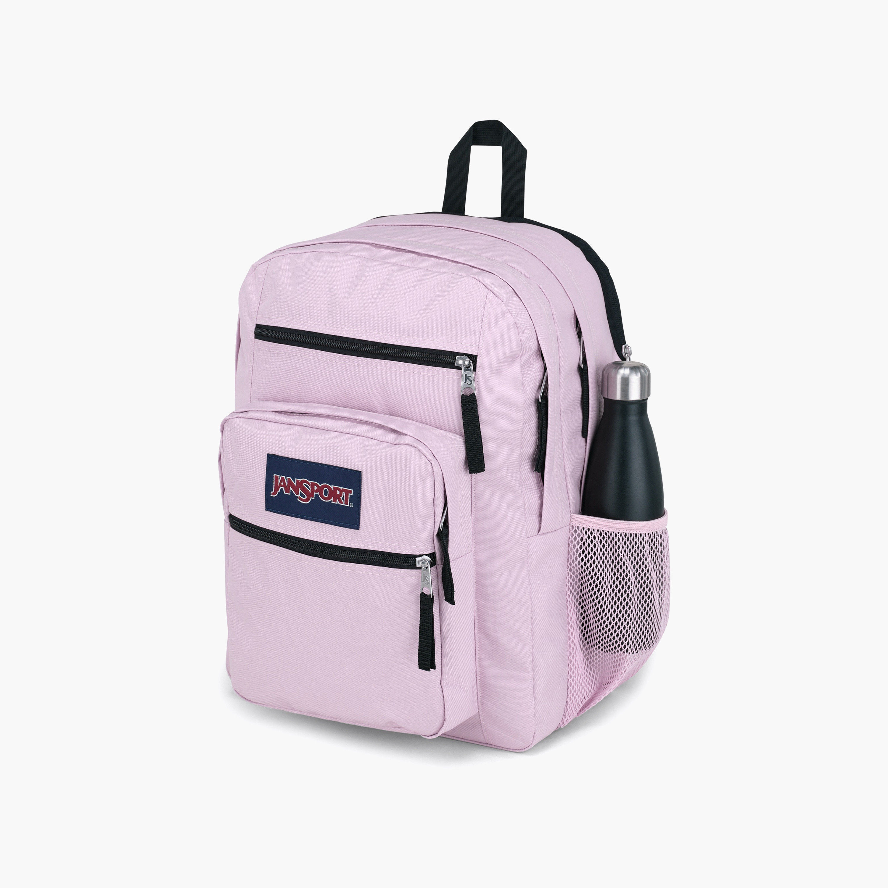Backpack-Big Student-2 Cmprt-34 Ltr- (214|Woven Polyester) Pink Ice \ 19X32.5X43.5-school-bagsandbackpacks-backpacks-image-5
