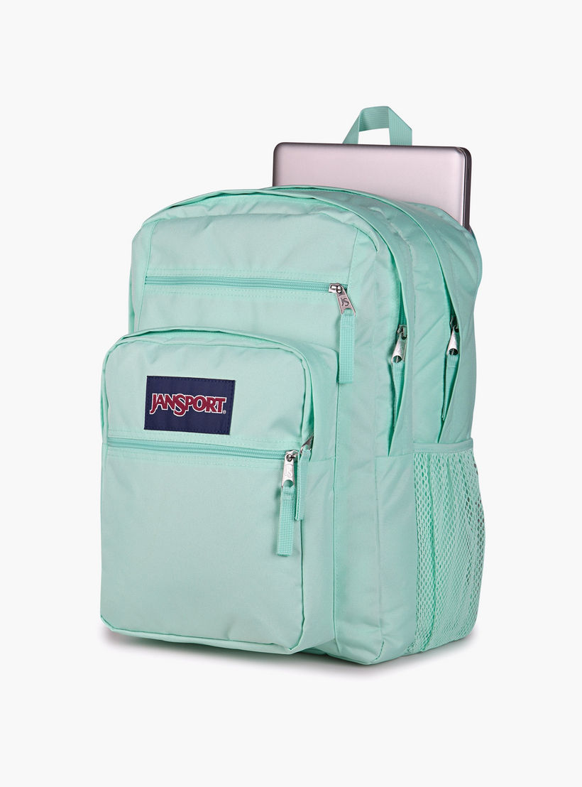 Backpack-Big Student-2 Cmprt-34 Ltr- (214|Woven Polyester) Magic Mint \ 19X32.5X43.5-school-bagsandbackpacks-backpacks-image-3