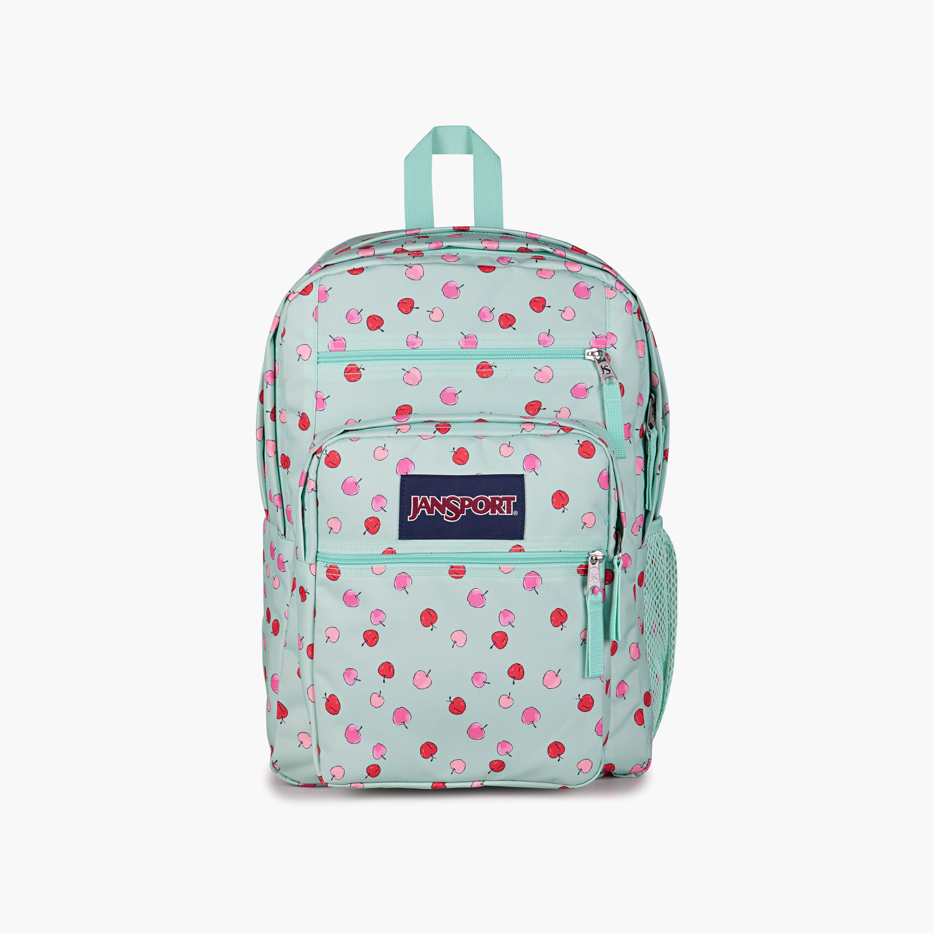 Backpack-Big Student-2 Cmprt-34 Ltr- (214|Woven Polyester) Apple Orchard Magic Mint \ 19X32.5X43.5-school-bagsandbackpacks-backpacks-image-1