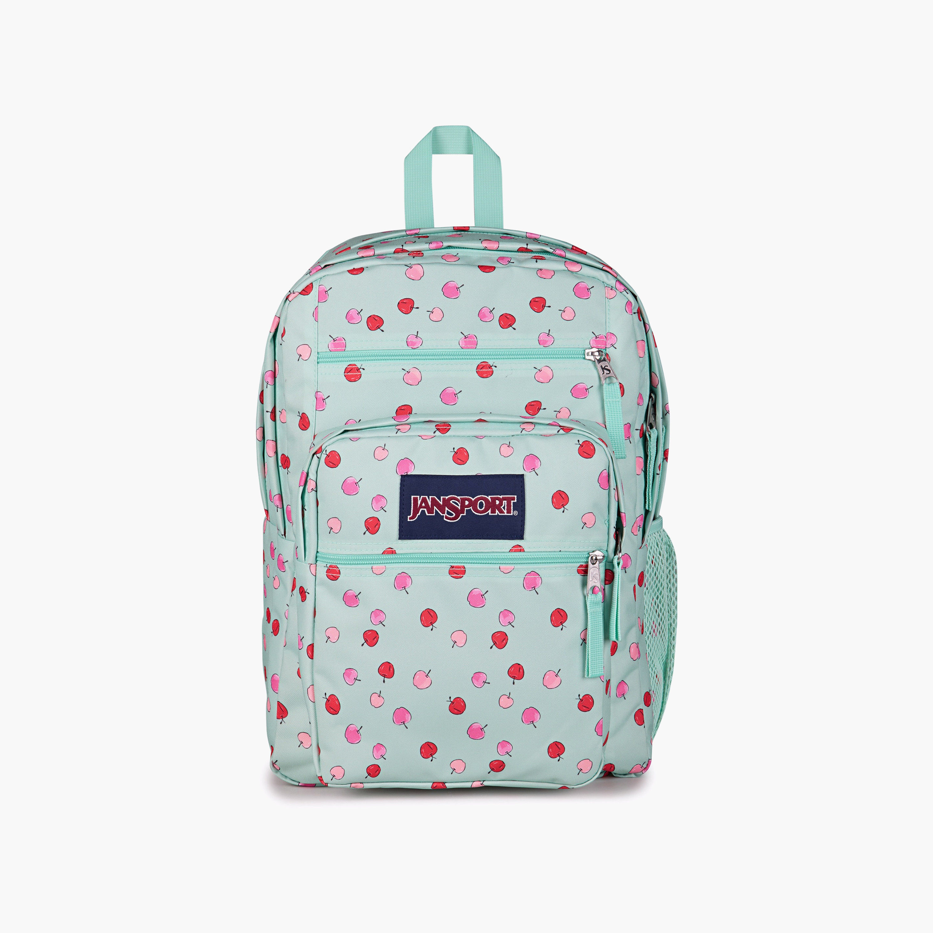 Backpack-Big Student-2 Cmprt-34 Ltr- (214|Woven Polyester) Apple Orchard Magic Mint \ 19X32.5X43.5-school-bagsandbackpacks-backpacks-image-1