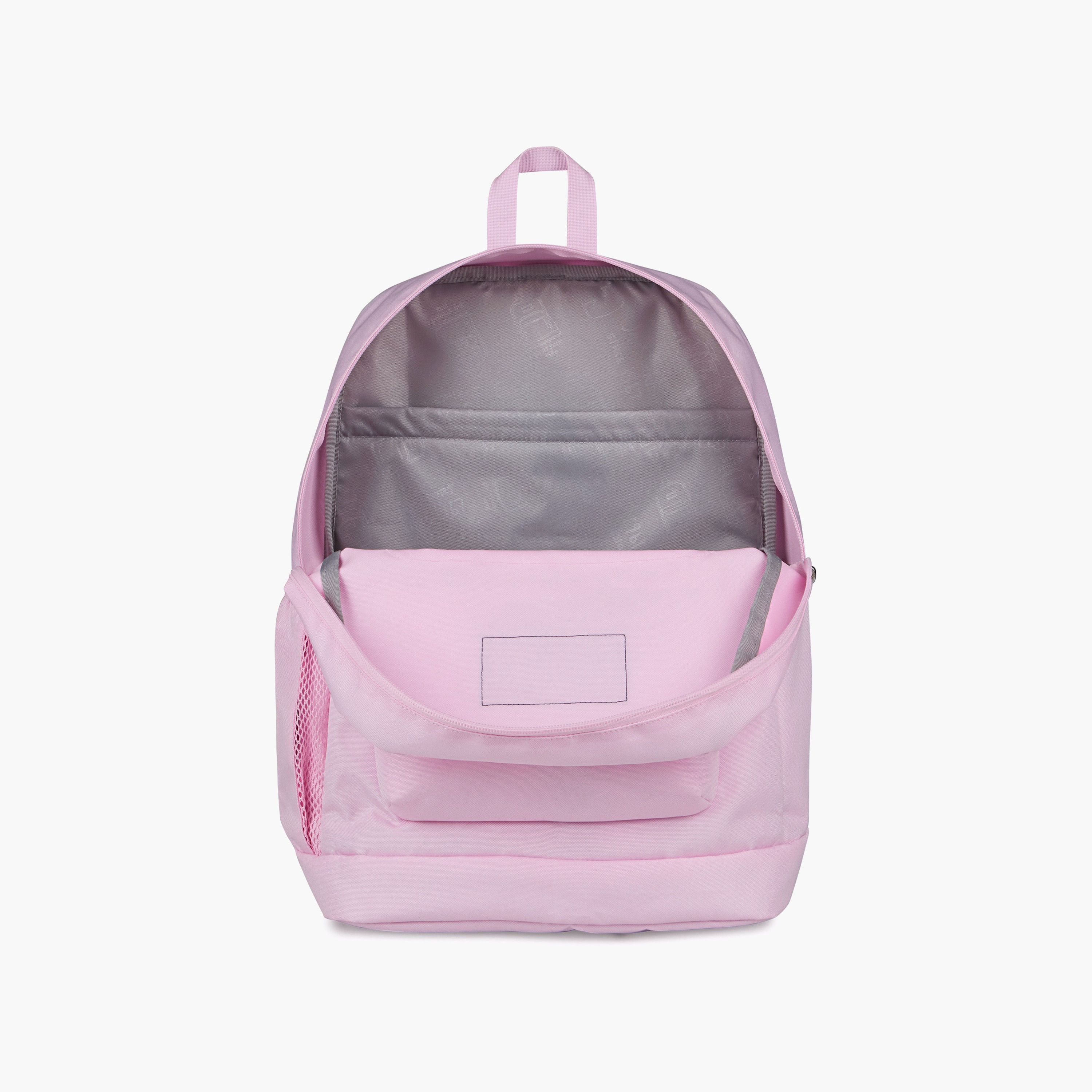 Backpack-Cross Town Plus-1 Cmprt-26 Ltr- (214|Woven Polyester) Pink Ice \ 14.5X32X42-school-bagsandbackpacks-backpacks-image-2