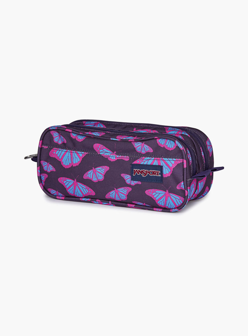 Jansport-Pouch-Large Accessory Pouch-2 Cmprt-school-stationery-pencilcases-image-2