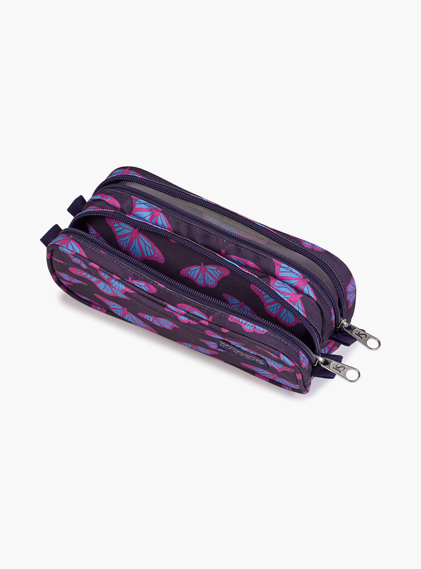 Jansport-Pouch-Large Accessory Pouch-2 Cmprt-school-stationery-pencilcases-image-3