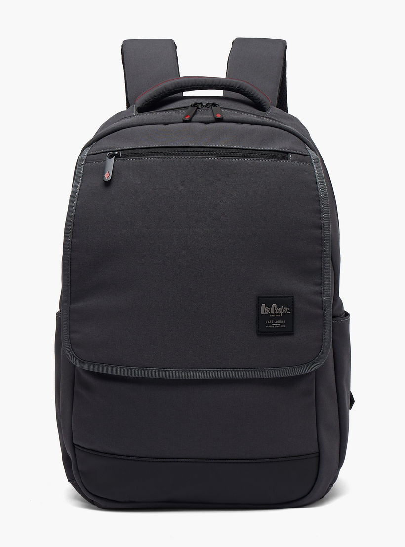 Lee Cooper Solid Backpack for Kids 13+ Years with Padded Laptop Sleeve-boys-accessories-bagsandbackpacks-image-1