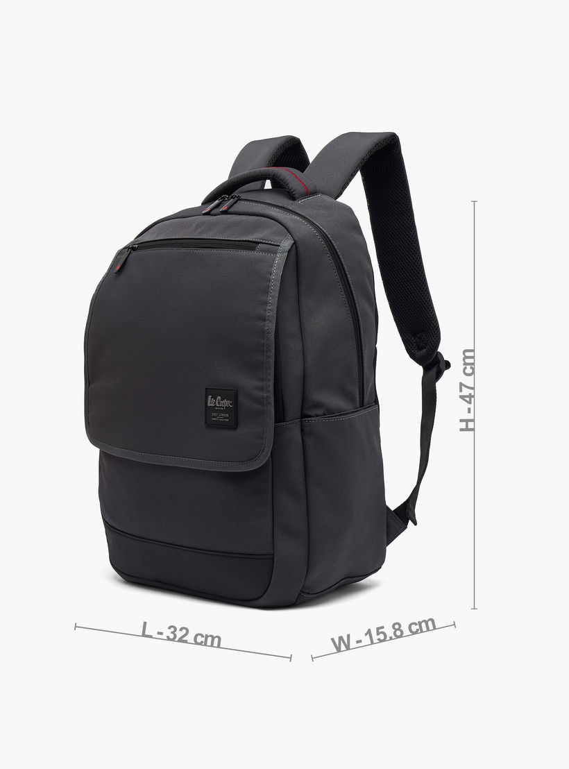 Lee Cooper Solid Backpack for Kids 13+ Years with Padded Laptop Sleeve-boys-accessories-bagsandbackpacks-image-6