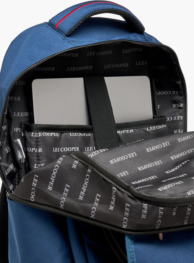 Lee Cooper Solid Backpack for Kids 13+ Years with Padded Laptop Sleeve-boys-accessories-bagsandbackpacks-image-4