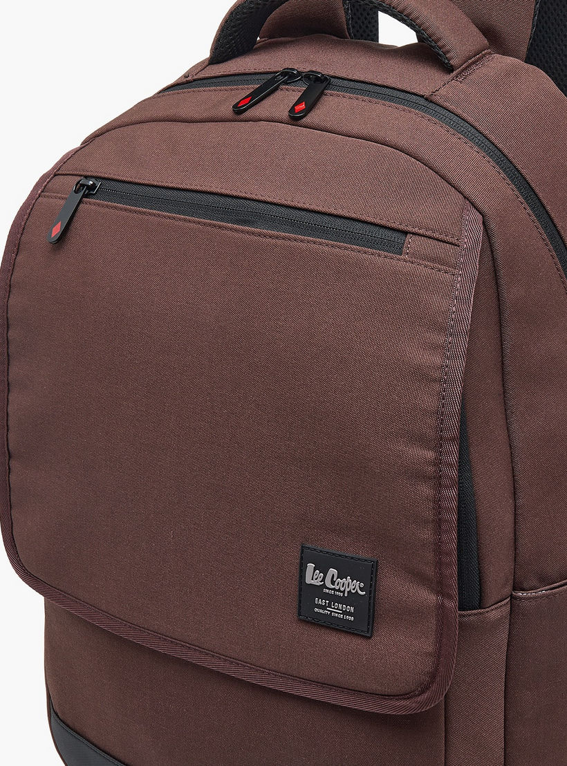 Lee Cooper Solid Backpack for Kids 13+ Years with Padded Laptop Sleeve-boys-accessories-bagsandbackpacks-image-2