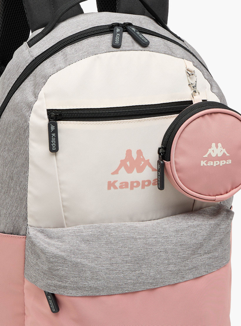 Kappa Colourblock School Backpack for Kids 13 Years+ with Detachable Pouch-boys-accessories-bagsandbackpacks-image-3