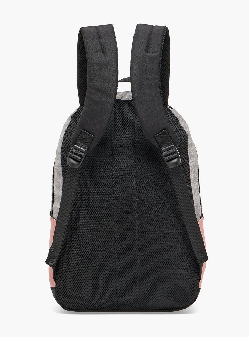 Kappa Colourblock School Backpack for Kids 13 Years+ with Detachable Pouch-boys-accessories-bagsandbackpacks-image-7