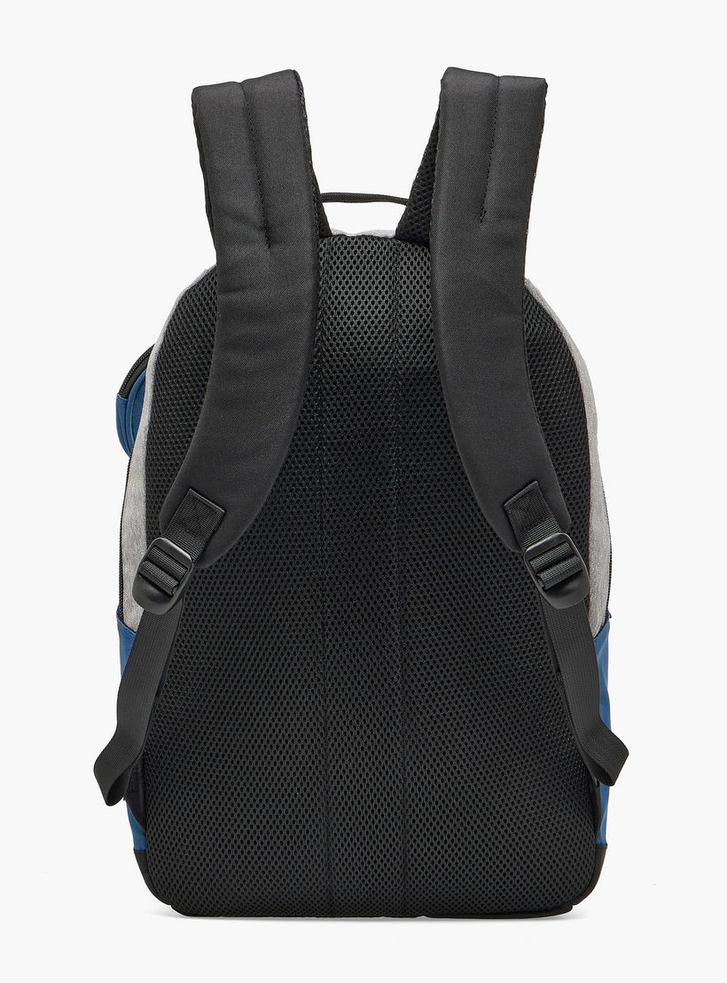 Kappa Colourblock School Backpack for Kids 13 Years+ with Detachable Pouch-boys-accessories-bagsandbackpacks-image-7