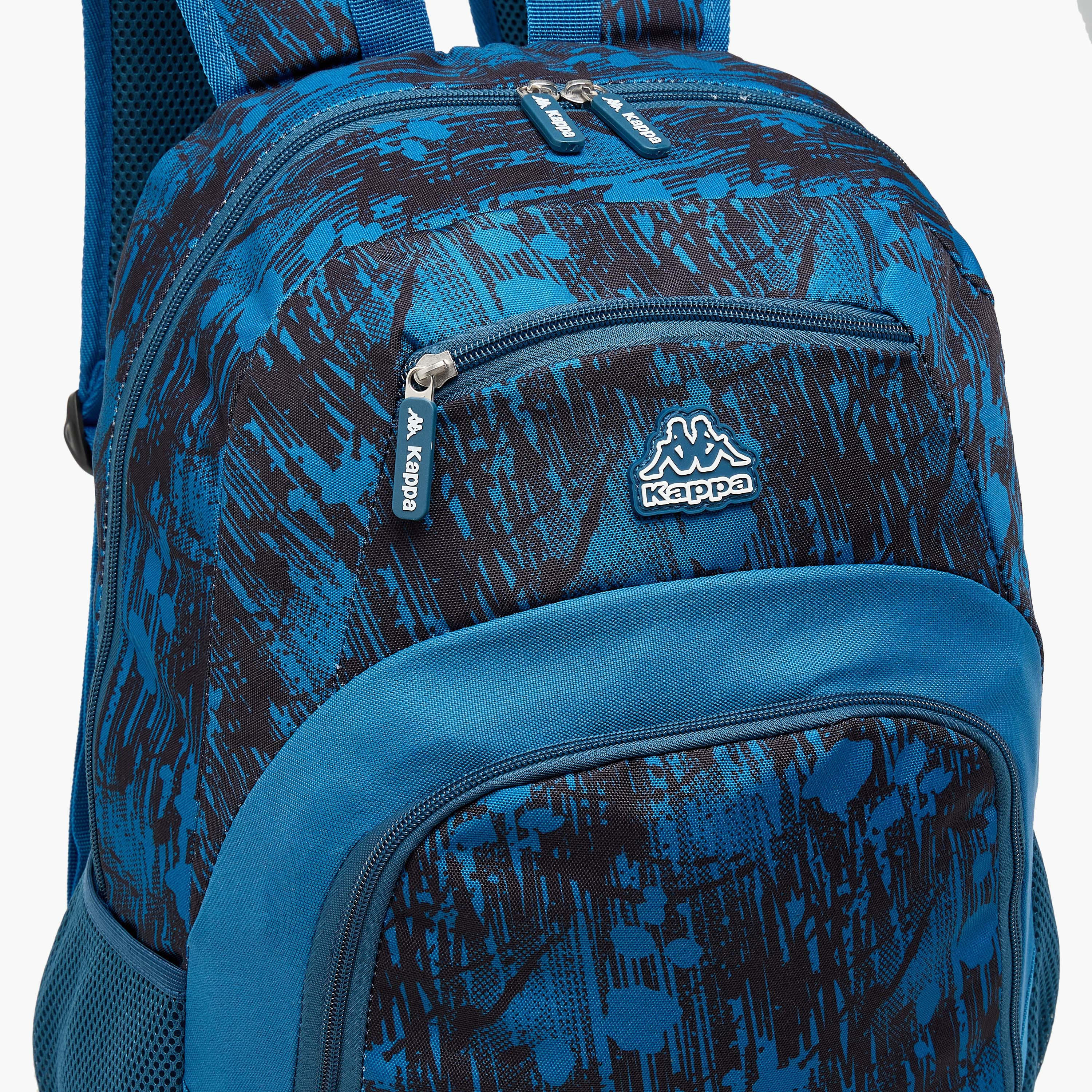 Kappa Abstract Print 3-Piece School Backpack Set for Kids 13 Years+ with Lunch Bag-school-bagsandbackpacks-backpacks-image-3