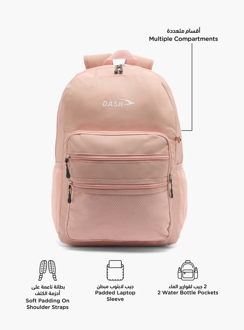 Dash Solid 2-Piece School Backpack Set for Kids 13 Years+ with Pencil Pouch-school-bagsandbackpacks-backpacks-image-2