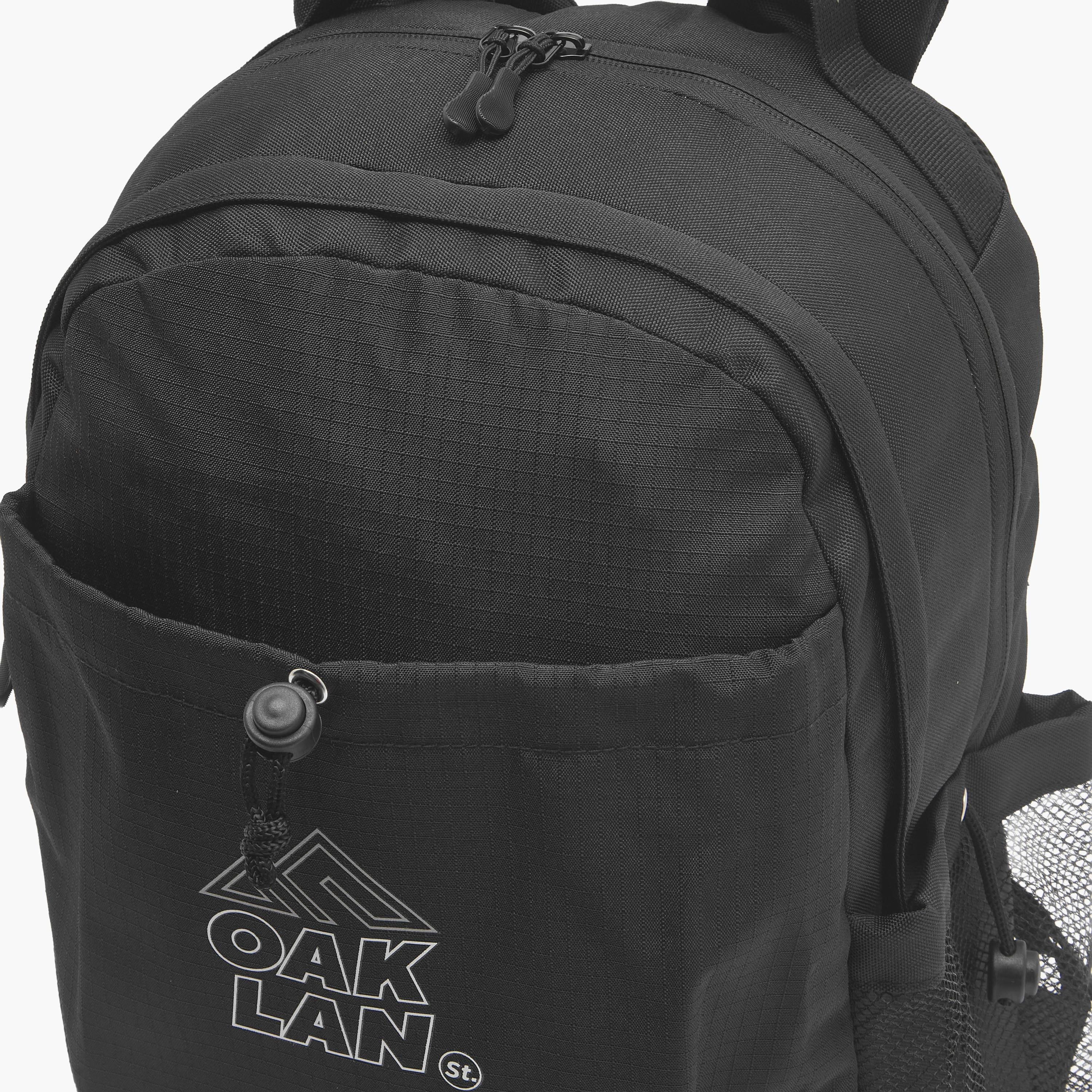 Oaklan by Shoexpress Logo Print Backpack for Kids 13 Years+ with Padded Shoulder Straps-boys-accessories-bagsandbackpacks-image-4