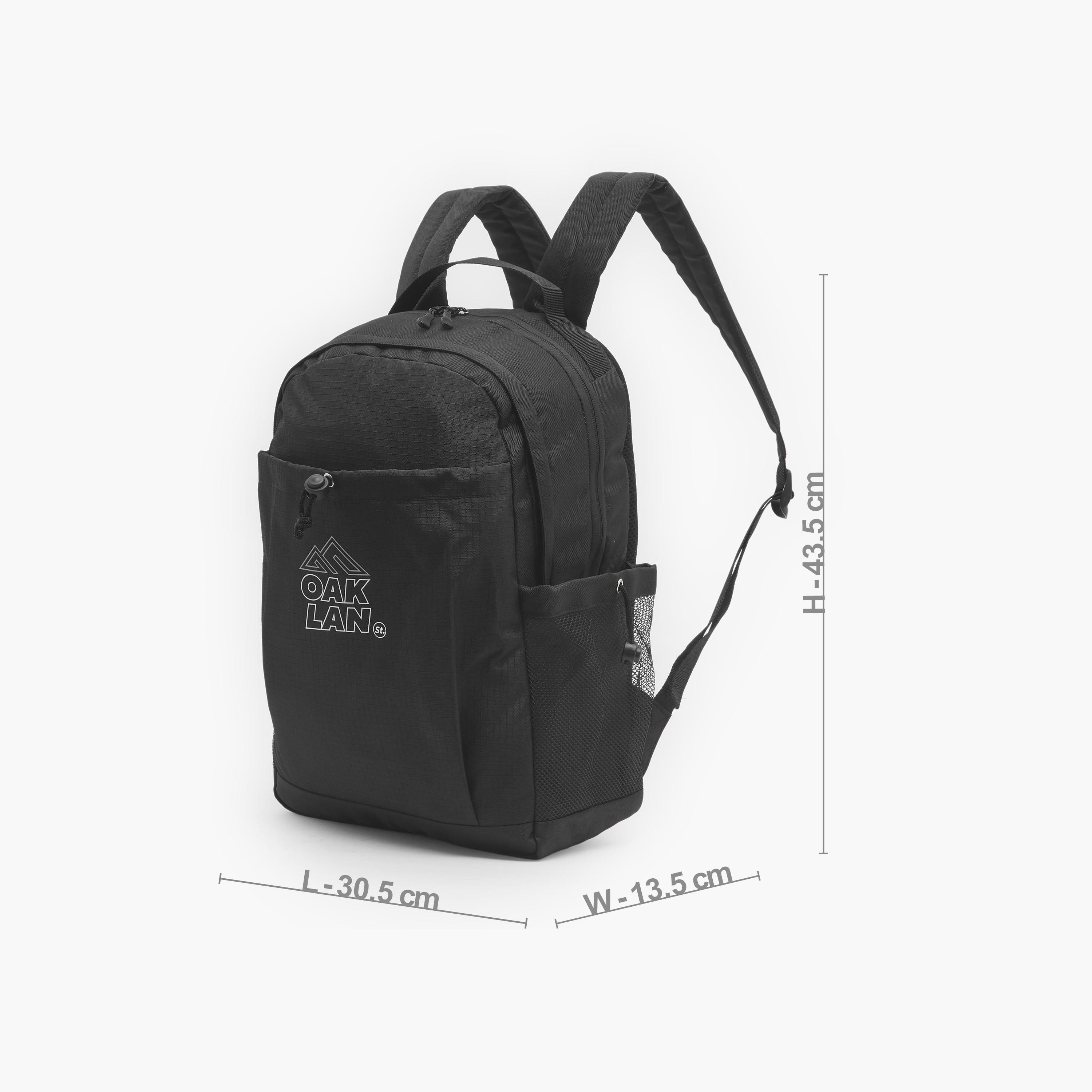 Oaklan by Shoexpress Logo Print Backpack for Kids 13 Years+ with Padded Shoulder Straps-boys-accessories-bagsandbackpacks-image-6