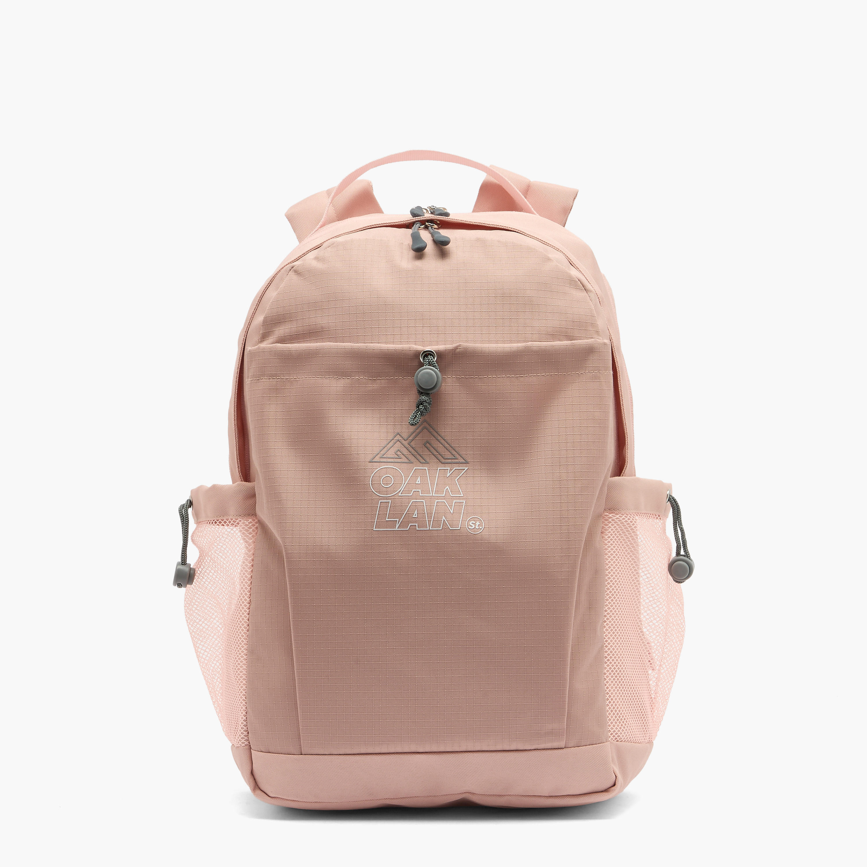 Oaklan by Shoexpress Logo Print Backpack for Kids 13 Years+ with Padded Shoulder Straps-boys-accessories-bagsandbackpacks-image-1