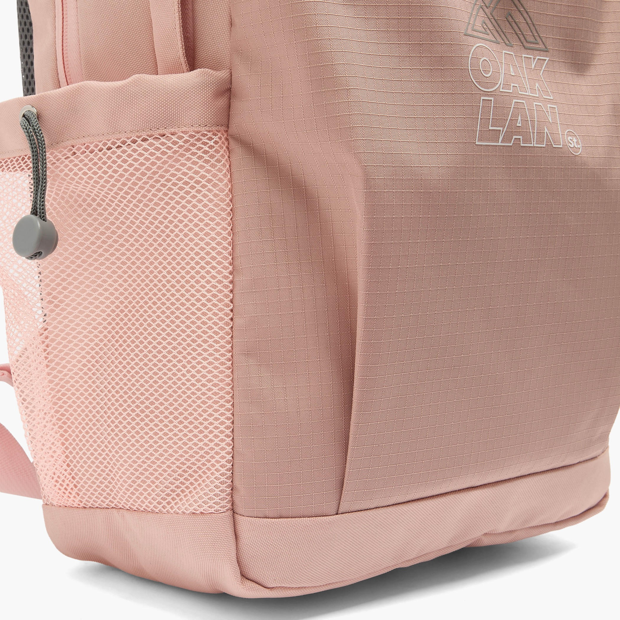Oaklan by Shoexpress Logo Print Backpack for Kids 13 Years+ with Padded Shoulder Straps-boys-accessories-bagsandbackpacks-image-3