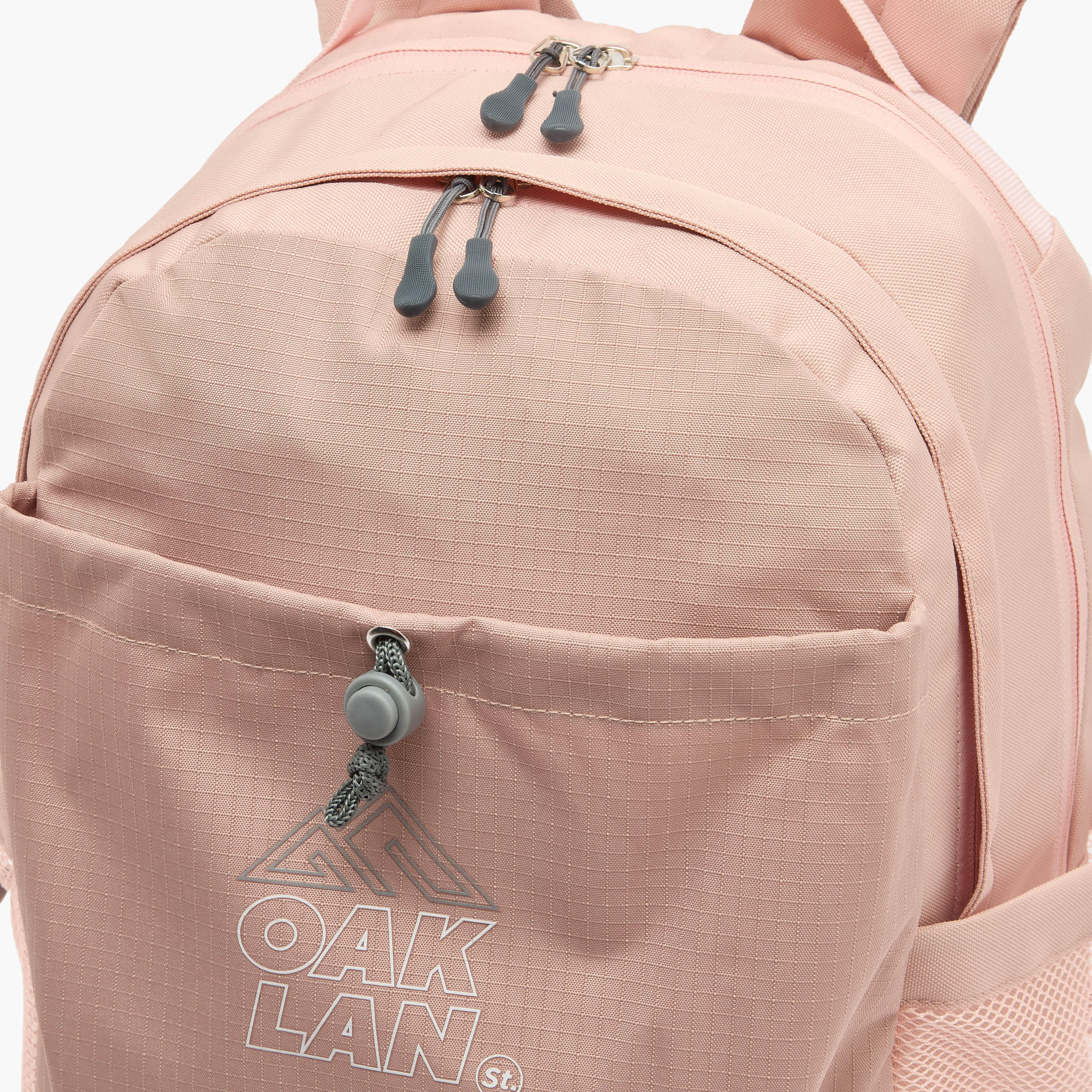 Oaklan by Shoexpress Logo Print Backpack for Kids 13 Years+ with Padded Shoulder Straps-boys-accessories-bagsandbackpacks-image-4