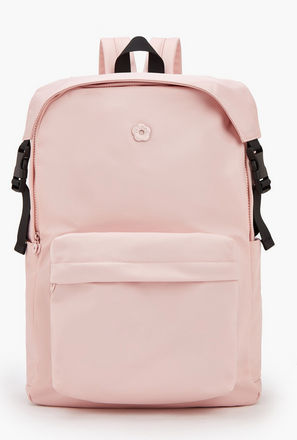 شنطة ظهر سادة بأحزمة جانبية قابلة للتعديل من ميسي-women-bagsandwallets-backpacks-image-1