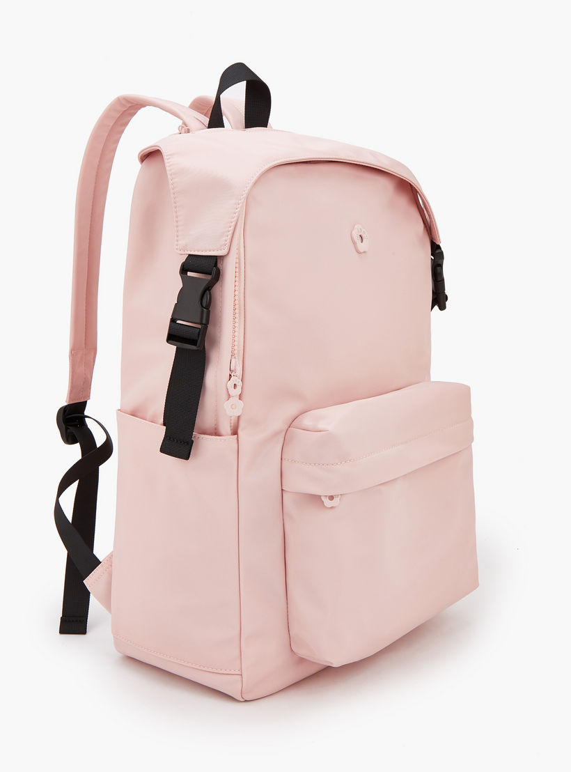 Missy Solid Backpack with Adjustable Side Straps-women-bagsandwallets-backpacks-image-2
