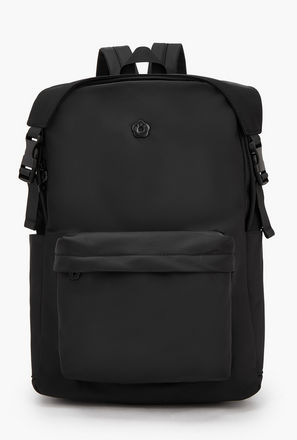 شنطة ظهر سادة بأحزمة جانبية قابلة للتعديل من ميسي-women-bagsandwallets-backpacks-image-1