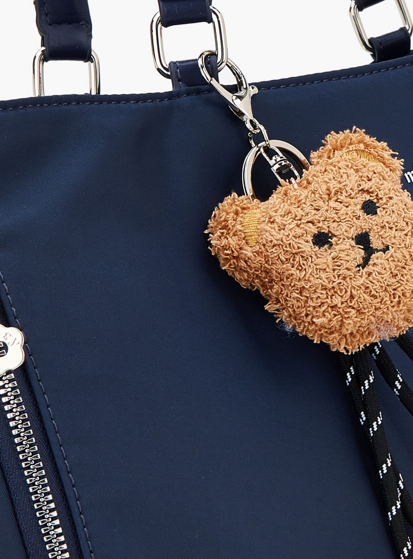 Missy Teddy Bear Charm Tote Bag with Zip Closure-women-bagsandwallets-handbags-image-4