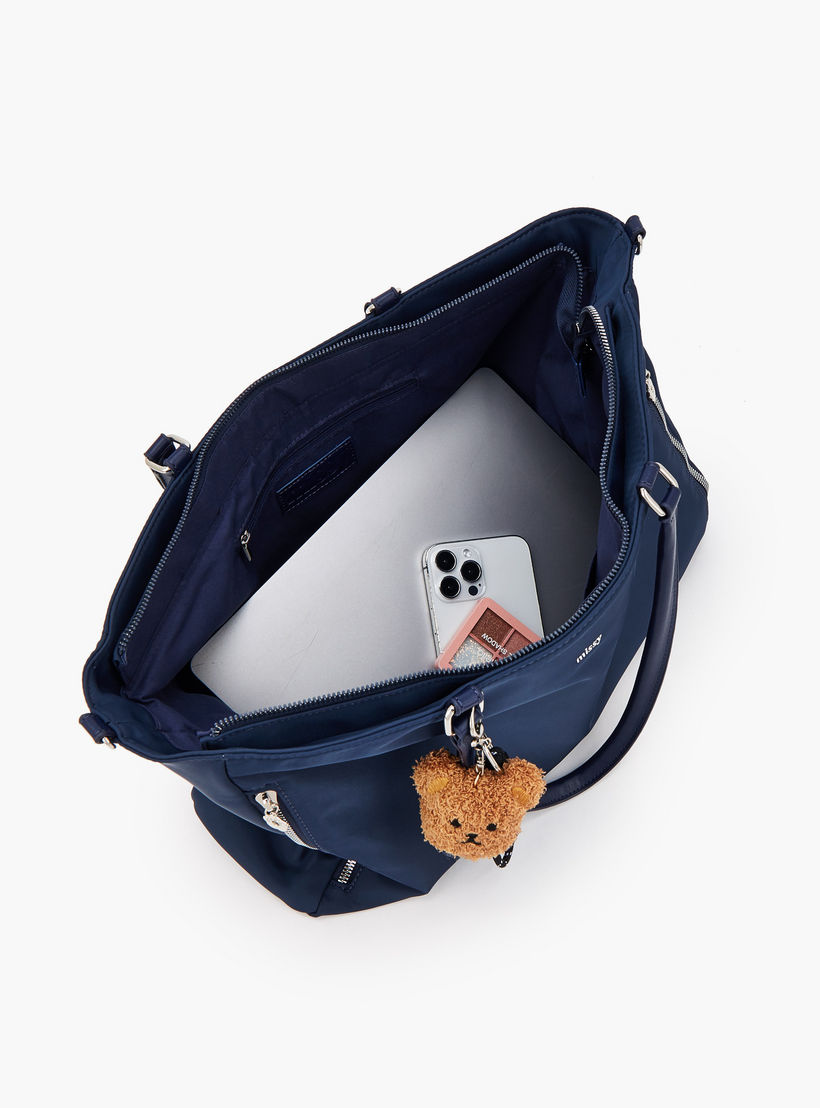 Missy Teddy Bear Charm Tote Bag with Zip Closure-women-bagsandwallets-handbags-image-7