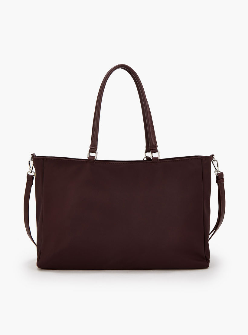 Missy Teddy Bear Charm Tote Bag with Zip Closure-women-bagsandwallets-handbags-image-5