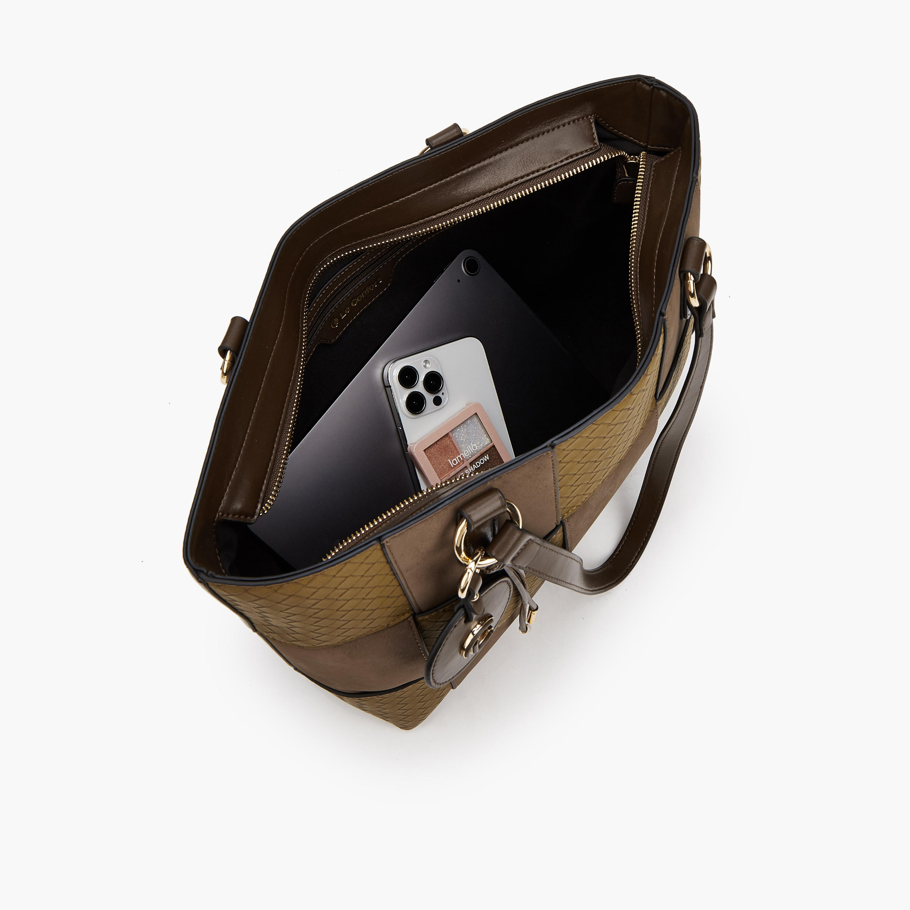 شنطة توتي متعددة التصاميم بسحاب إغلاق من لو كونفورت-women-bagsandwallets-handbags-image-7
