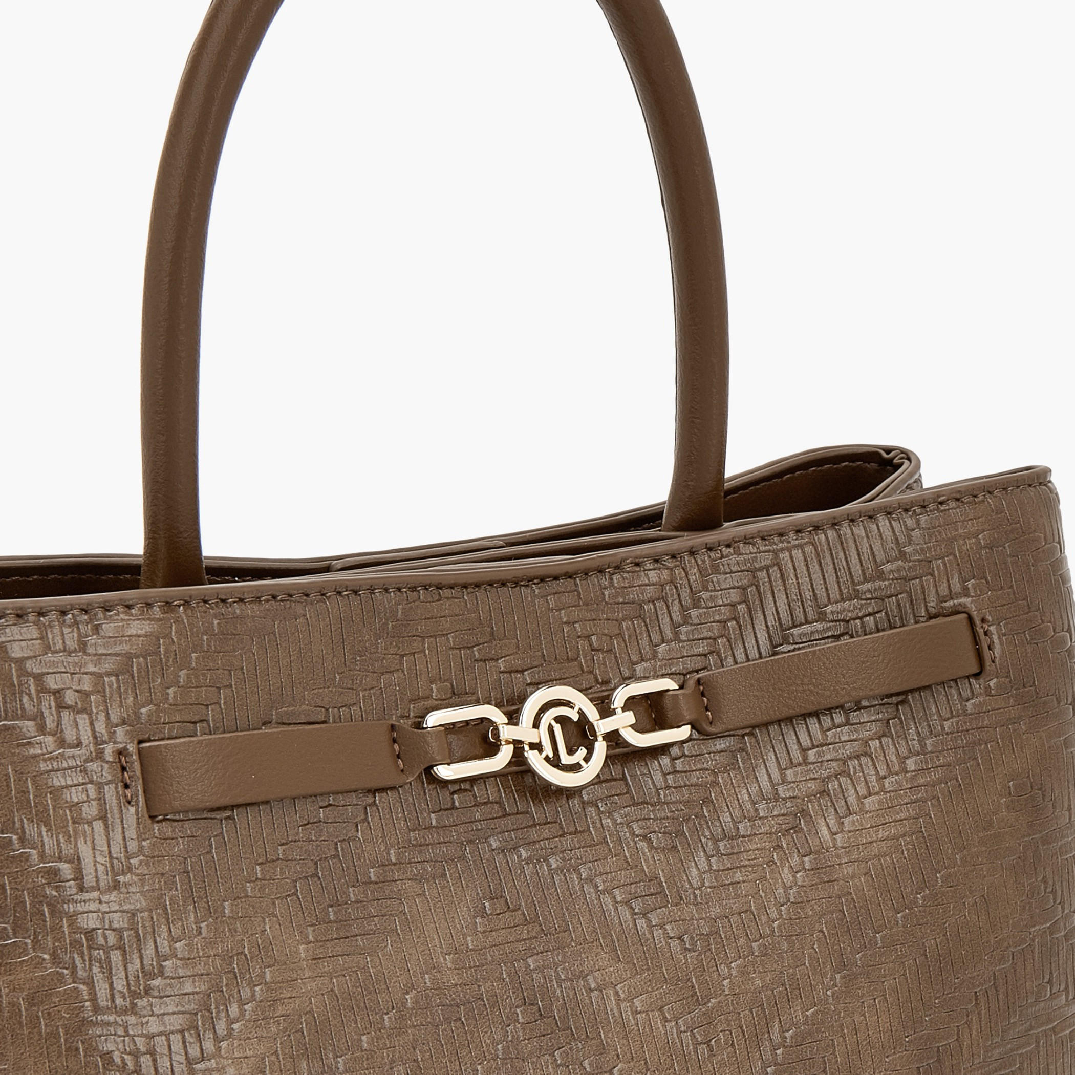 Le Confort Textured Tote Bag with Magnetic Closure-women-bagsandwallets-handbags-image-4