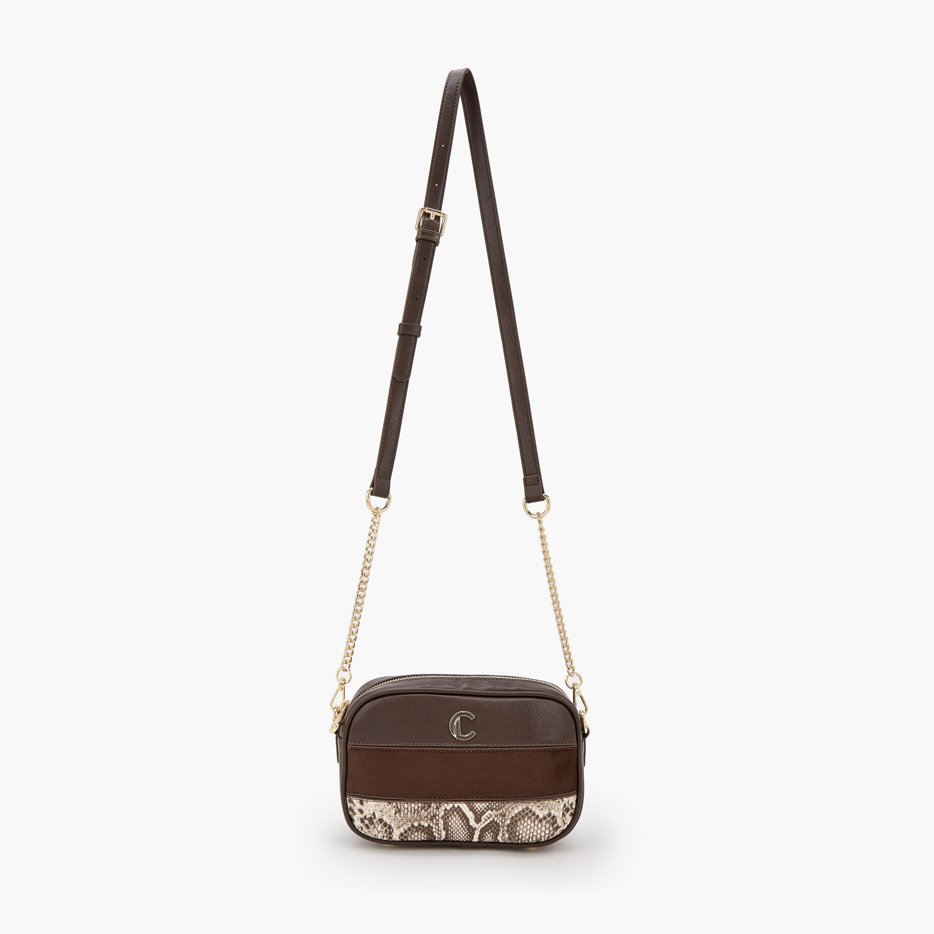 شنطة كروس بودي بطبعات حيوانات وسحاب إغلاق من لو كونفورت-women-bagsandwallets-handbags-image-2