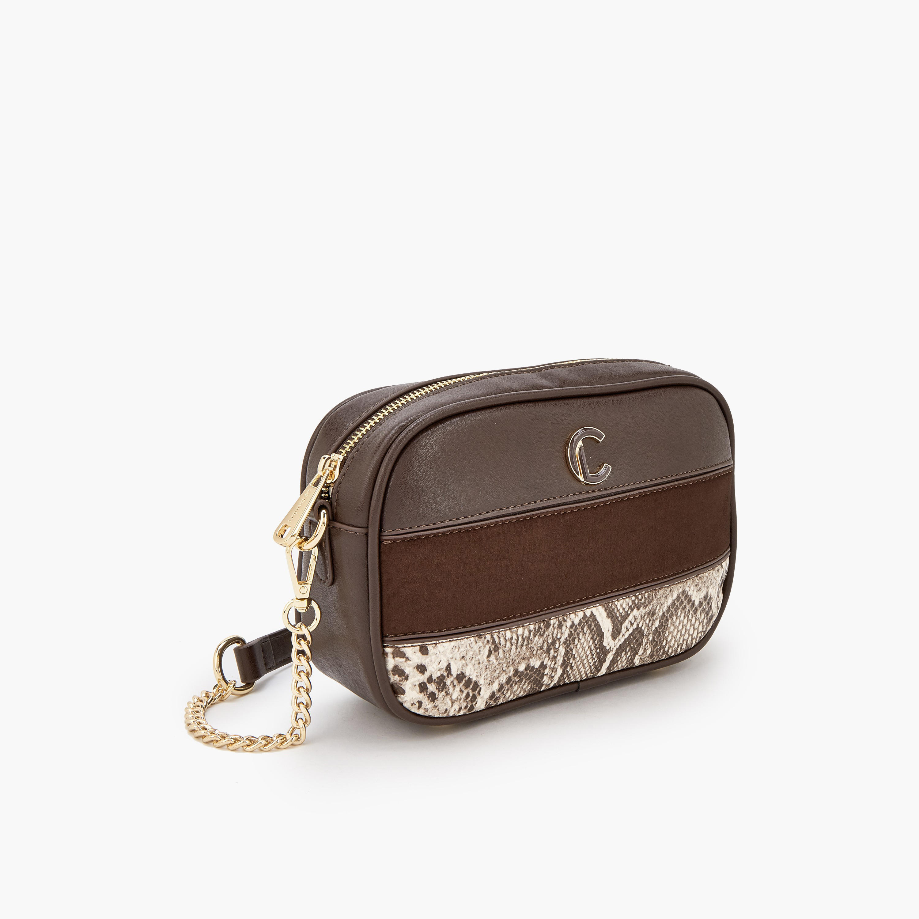 شنطة كروس بودي بطبعات حيوانات وسحاب إغلاق من لو كونفورت-women-bagsandwallets-handbags-image-3