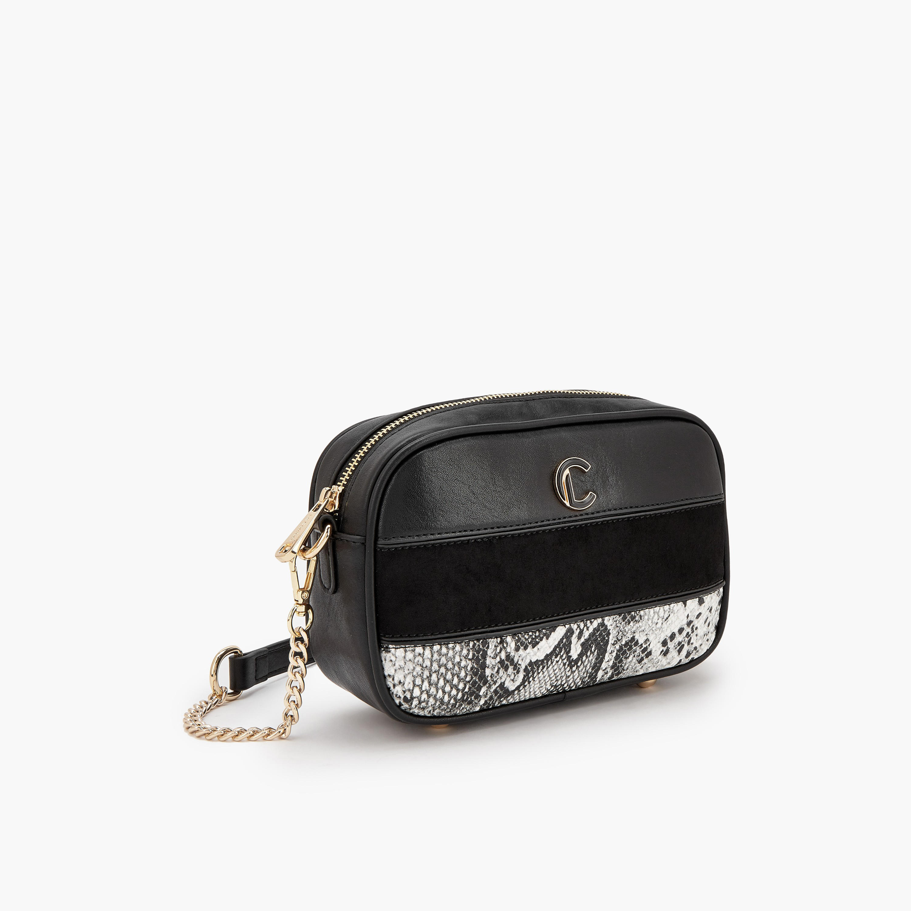 شنطة كروس بودي بطبعات حيوانات وسحاب إغلاق من لو كونفورت-women-bagsandwallets-handbags-image-3