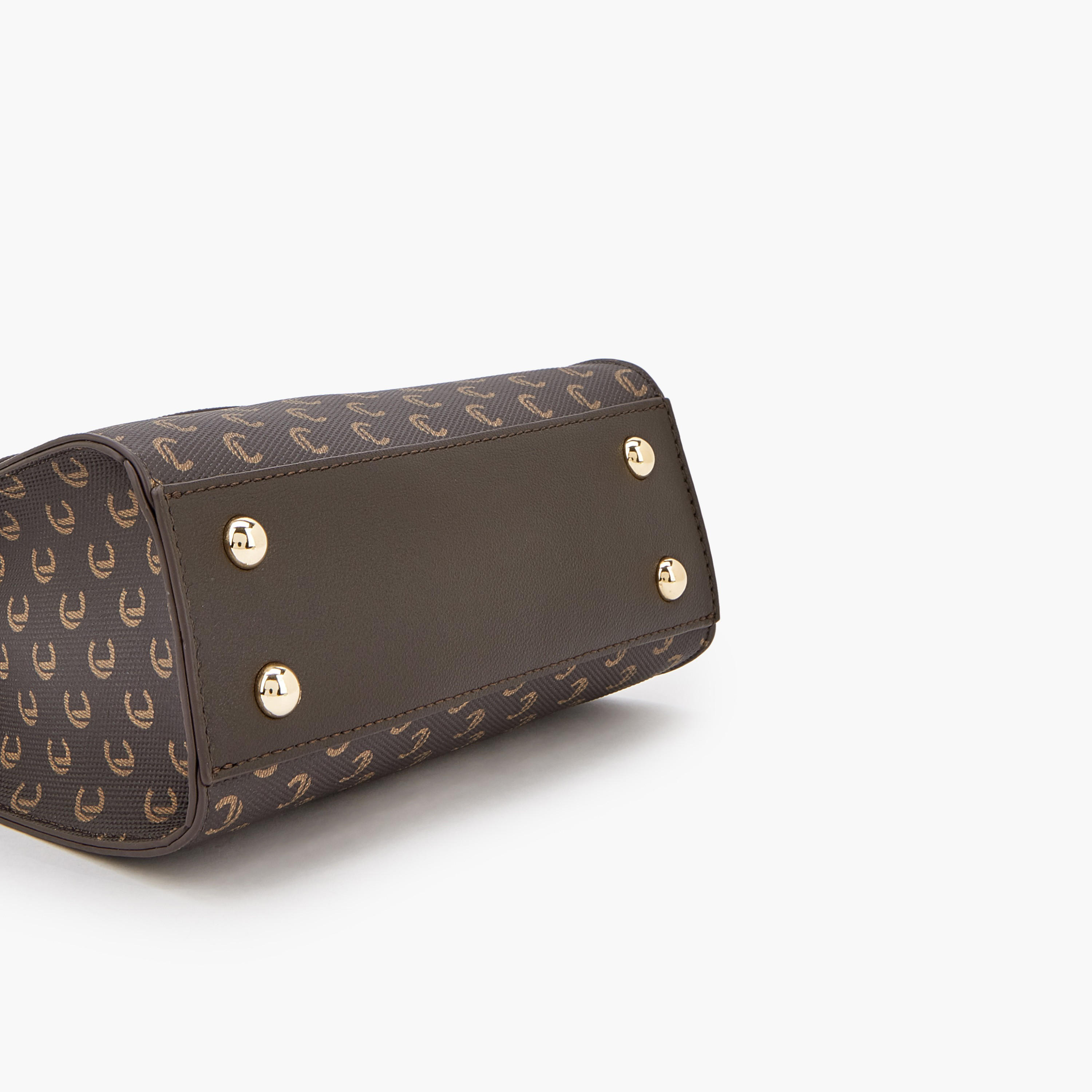 Le Confort Monogram Print Satchel Bag with Top Handle-women-bagsandwallets-handbags-image-6