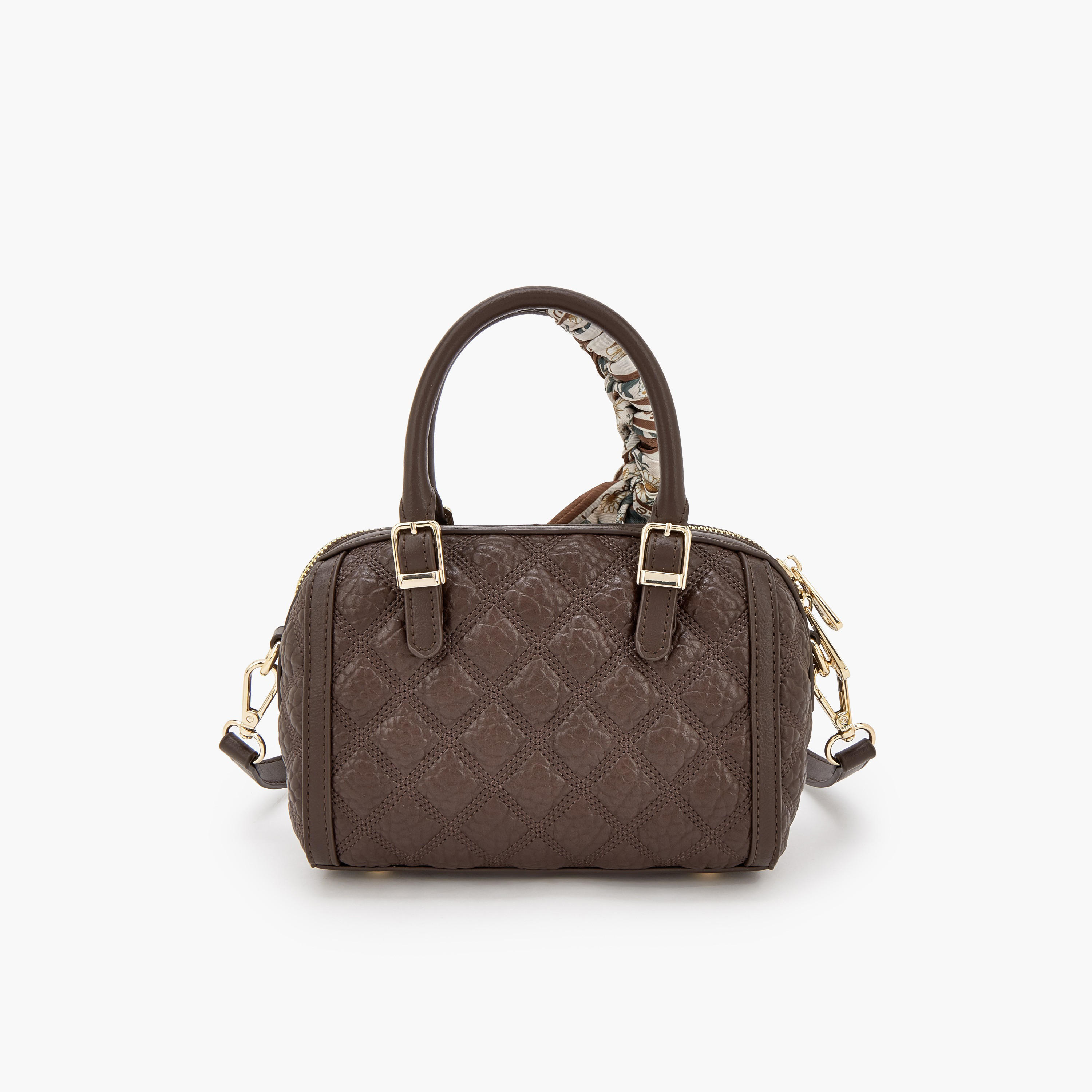 شنطة توت مبطنة بزينة وشاح من لو كونفورت-women-bagsandwallets-handbags-image-5
