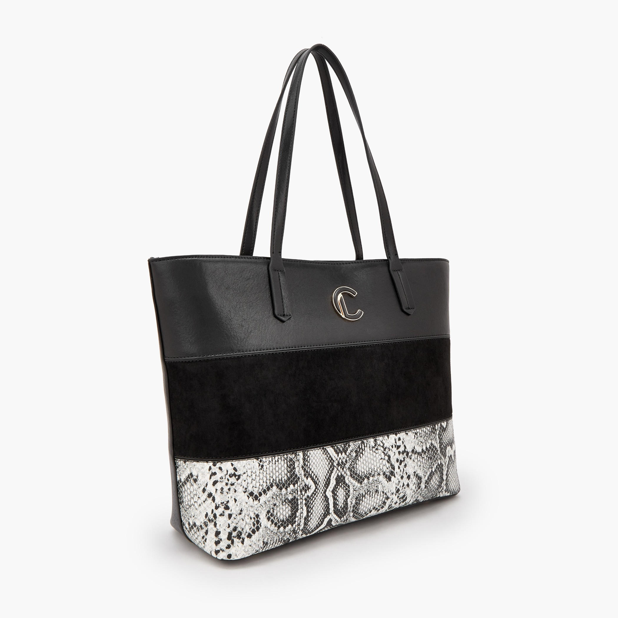 Le Confort Animal Print Tote Bag with Zip Closure-women-bagsandwallets-handbags-image-2
