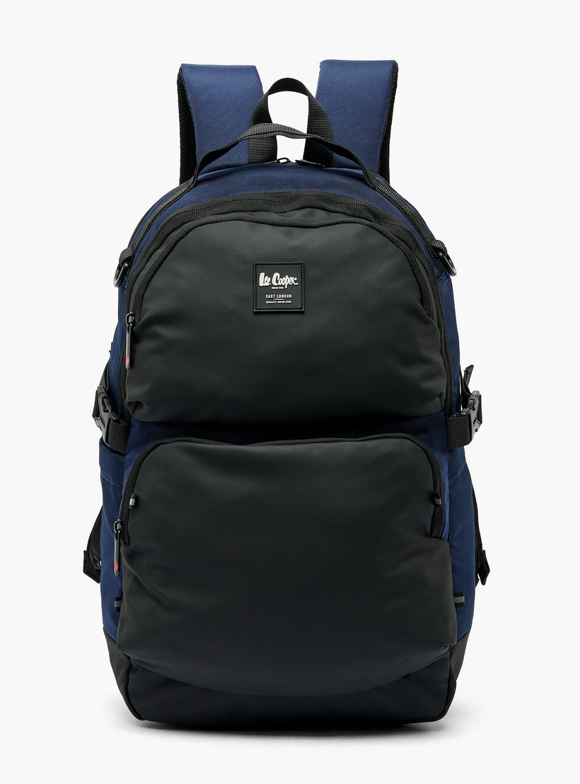 شنطة ظهر مخططة للأطفال من 13 سنة فما فوق مع أحزمة كتف مبطنة من لي كوبر-boys-accessories-bagsandbackpacks-image-1